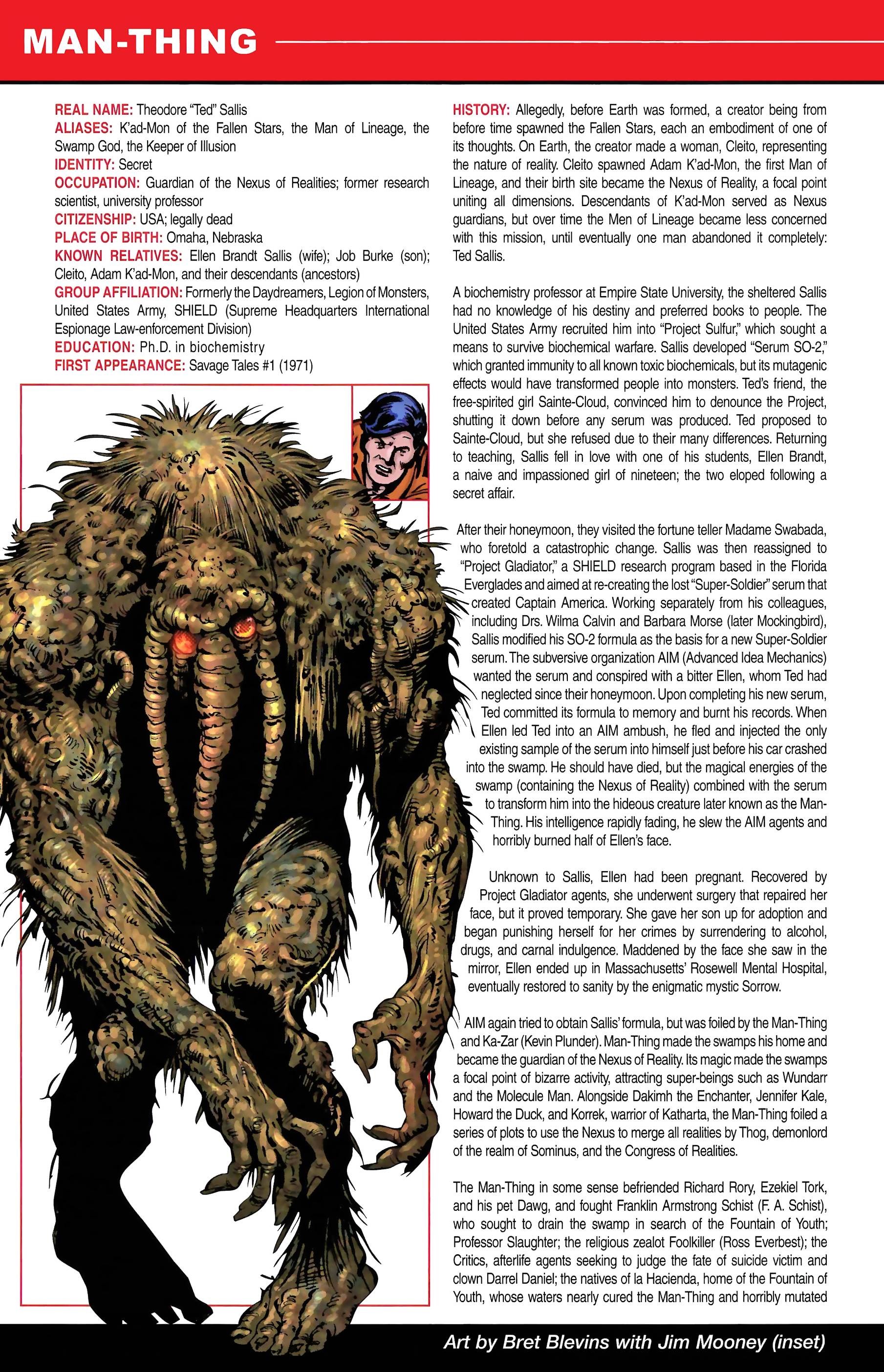 Read online Official Handbook of the Marvel Universe A to Z comic -  Issue # TPB 7 (Part 1) - 34