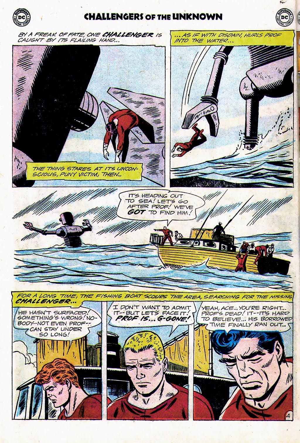 Challengers of the Unknown (1958) Issue #37 #37 - English 22