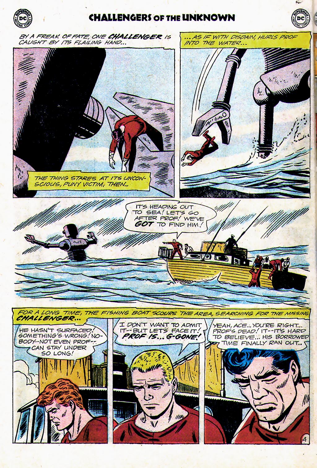 Read online Challengers of the Unknown (1958) comic -  Issue #37 - 22