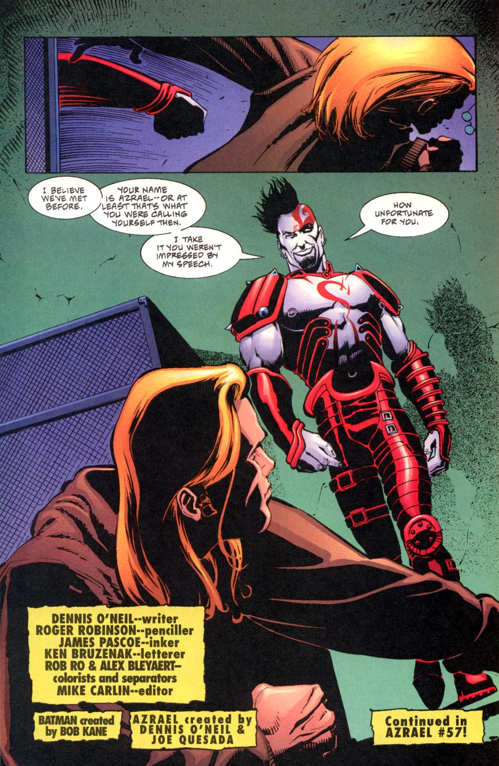 Read online Azrael: Agent of the Bat comic -  Issue #56 - 23