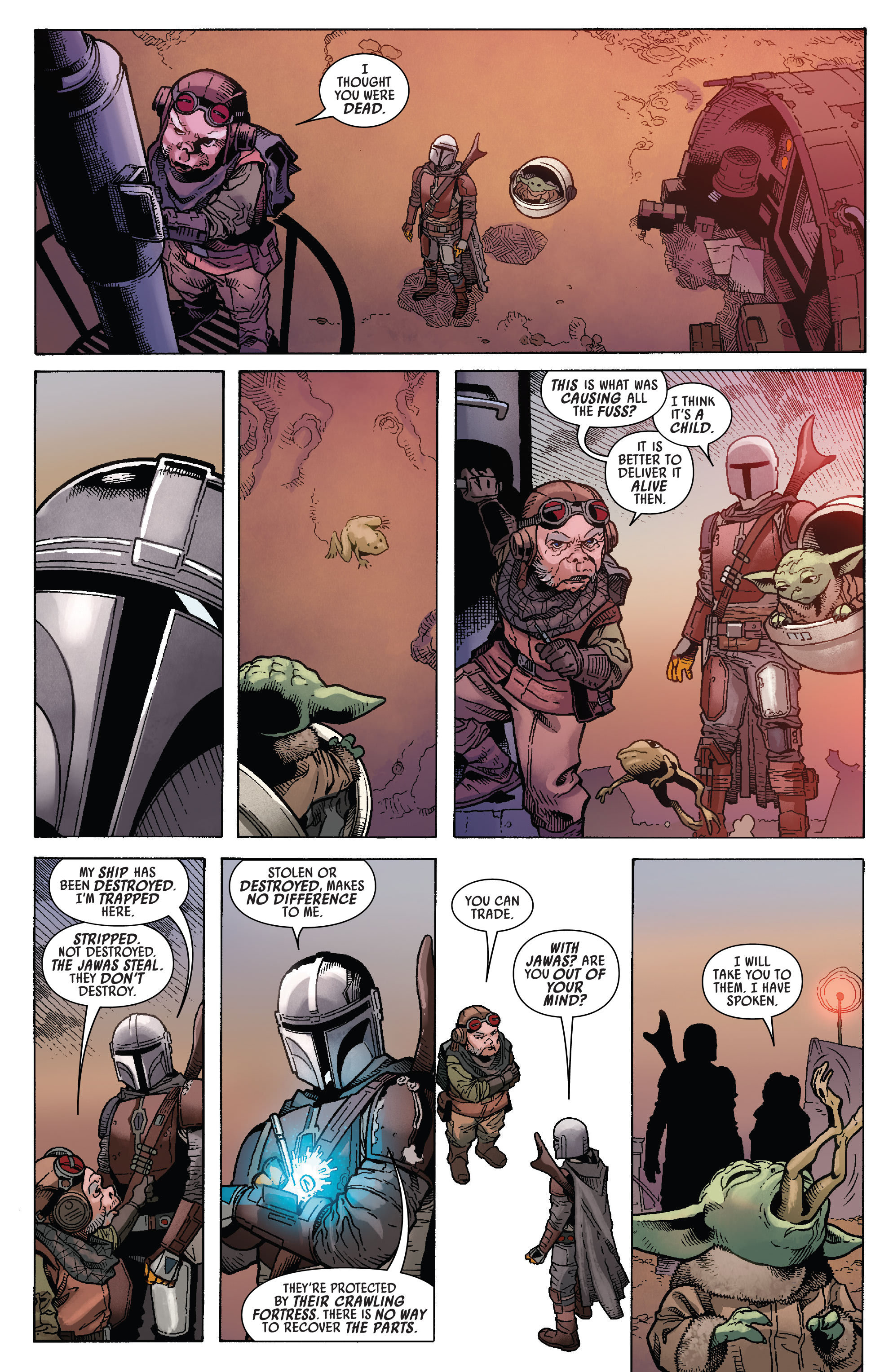 Read online Star Wars: The Mandalorian comic -  Issue #2 - 17