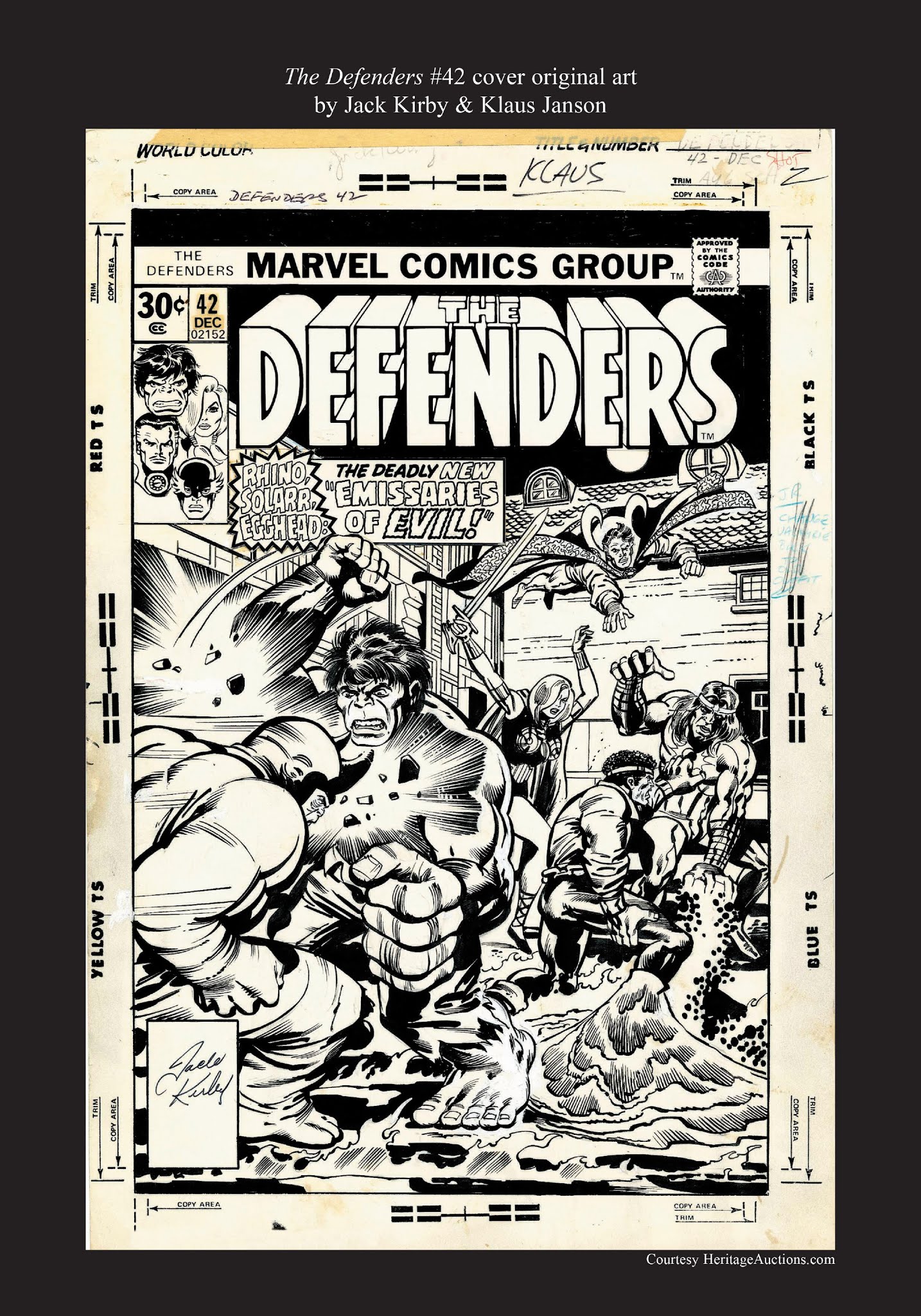 Read online Marvel Masterworks: The Defenders comic -  Issue # TPB 6 (Part 3) - 108