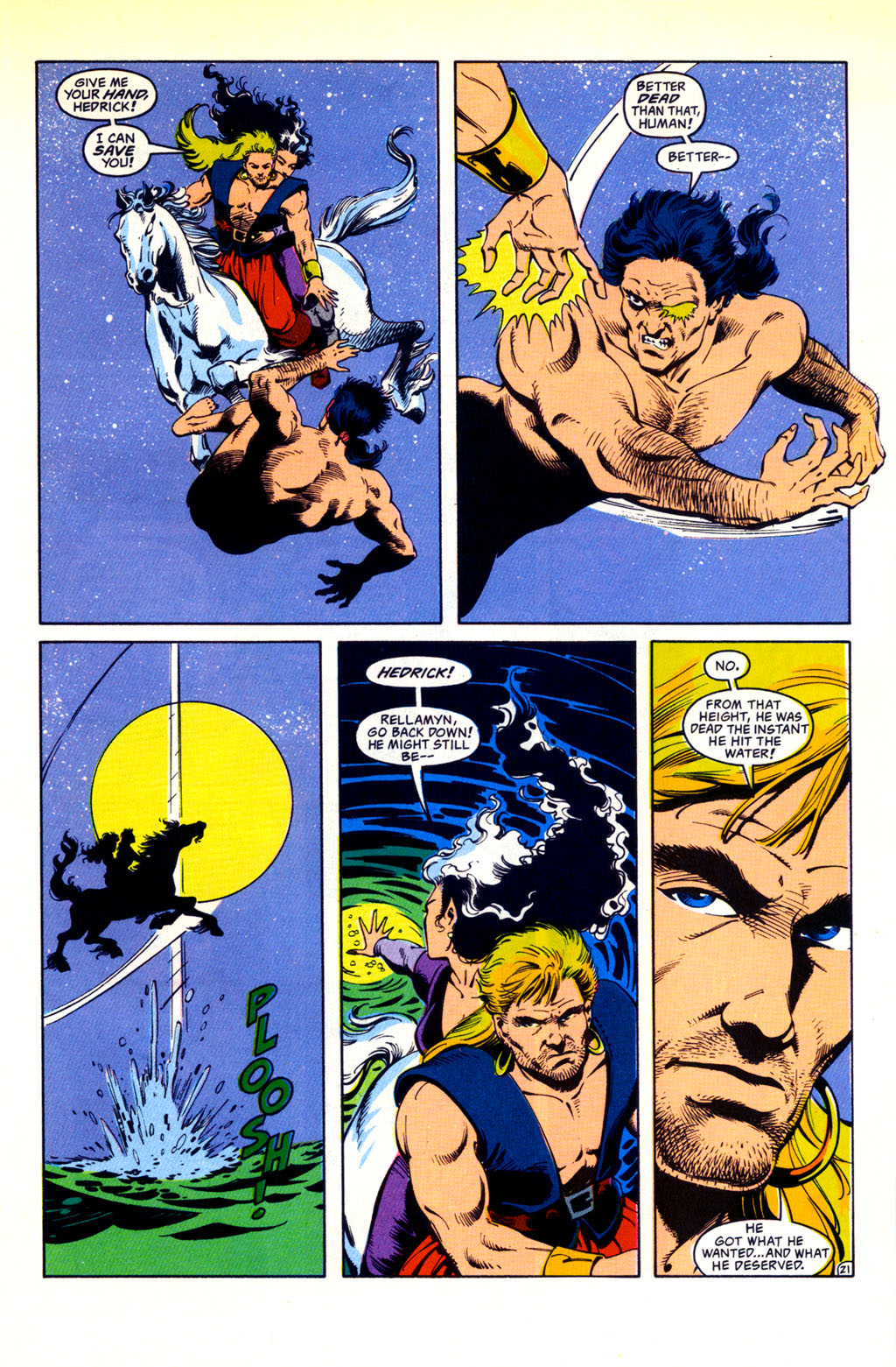 Read online Advanced Dungeons & Dragons comic -  Issue #30 - 21