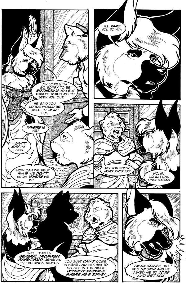 Read online Tall Tails: Thieves' Quest comic -  Issue #18 - 23