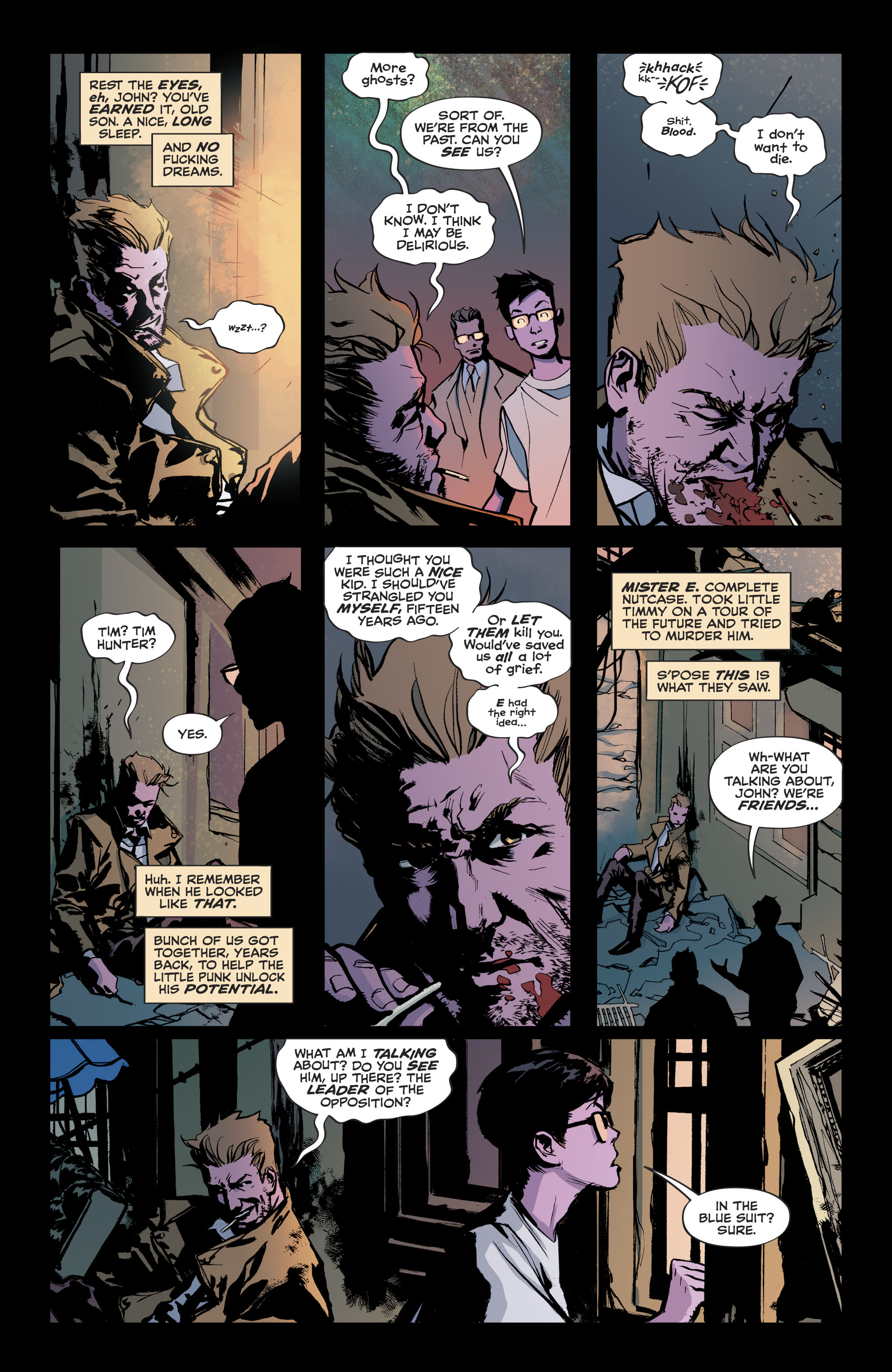 Read online The Sandman Universe Presents: Hellblazer comic -  Issue # Full - 9