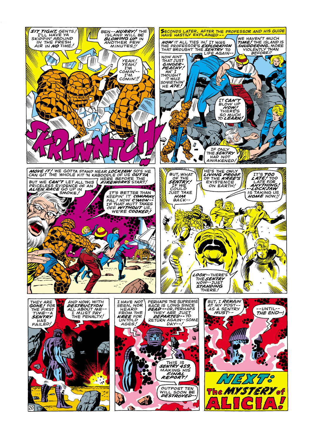 Read online Fantastic Four (1961) comic -  Issue #64 - 21