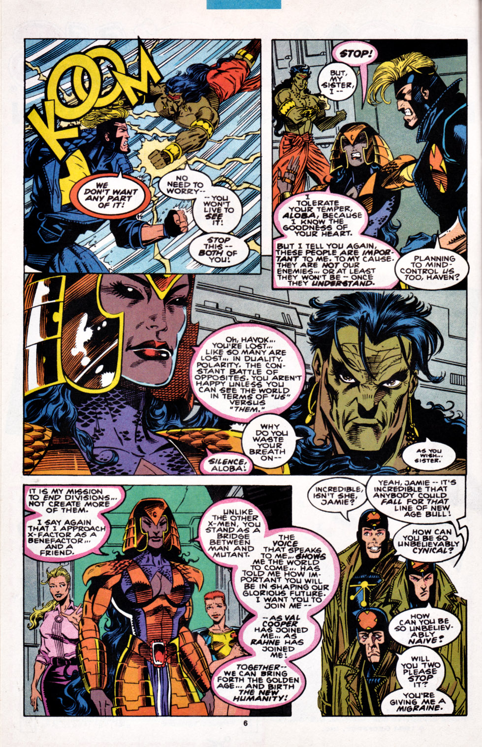 Read online X-Factor (1986) comic -  Issue #100 - 6