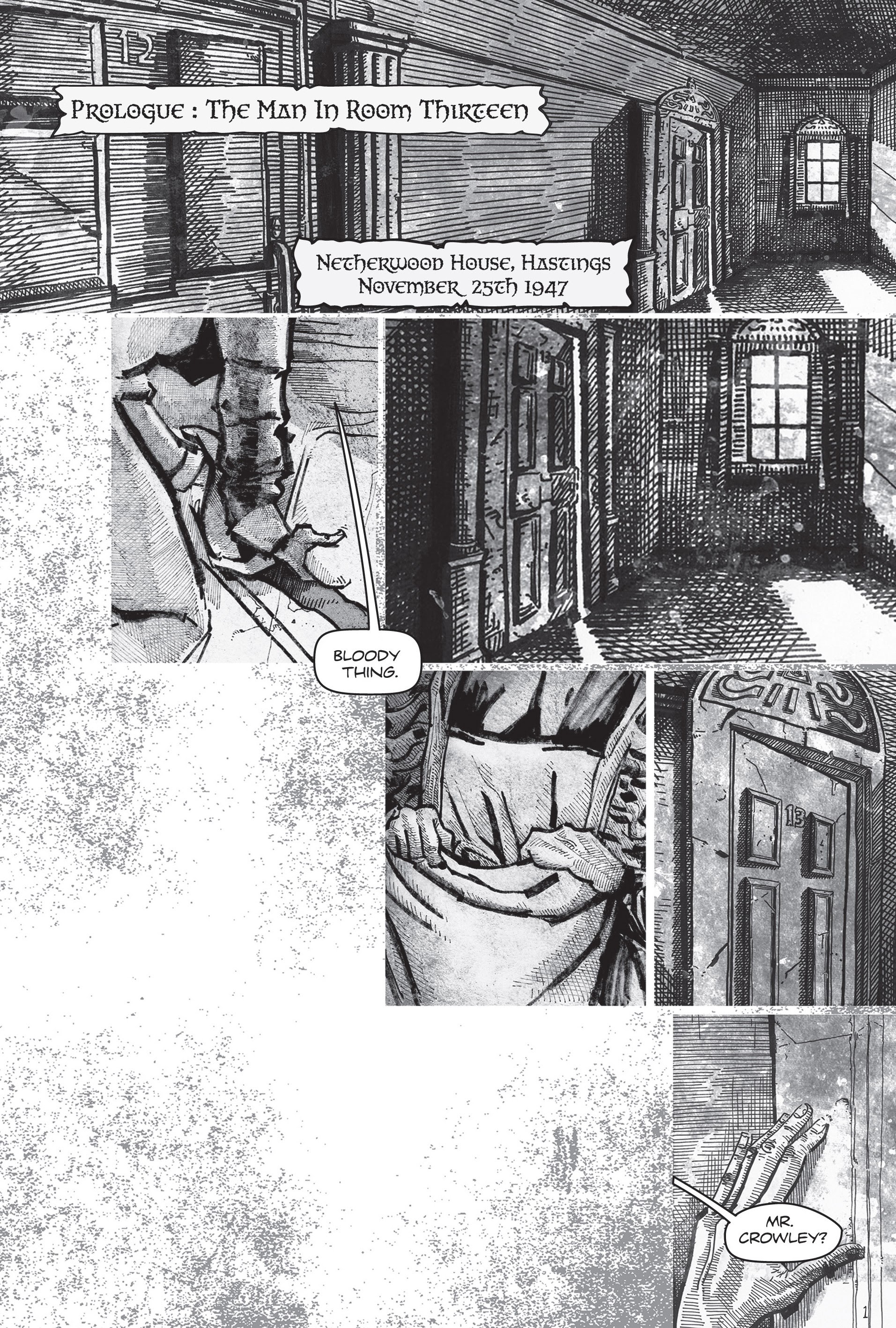 Read online Aleister Crowley: Wandering the Waste comic -  Issue # TPB - 10