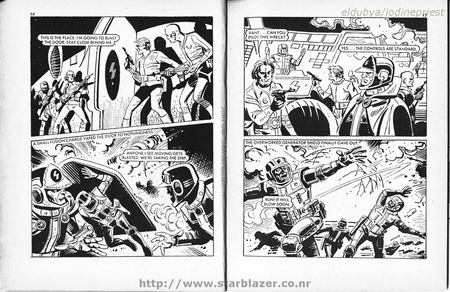 Read online Starblazer comic -  Issue #55 - 10