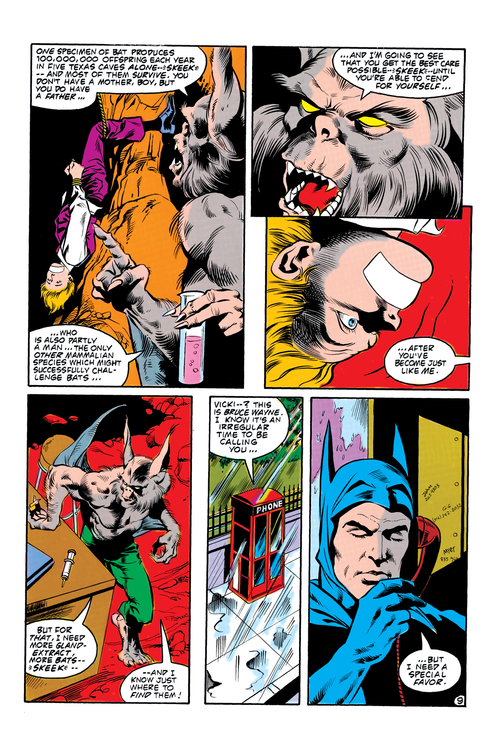 Read online Batman (1940) comic -  Issue #361 - 10