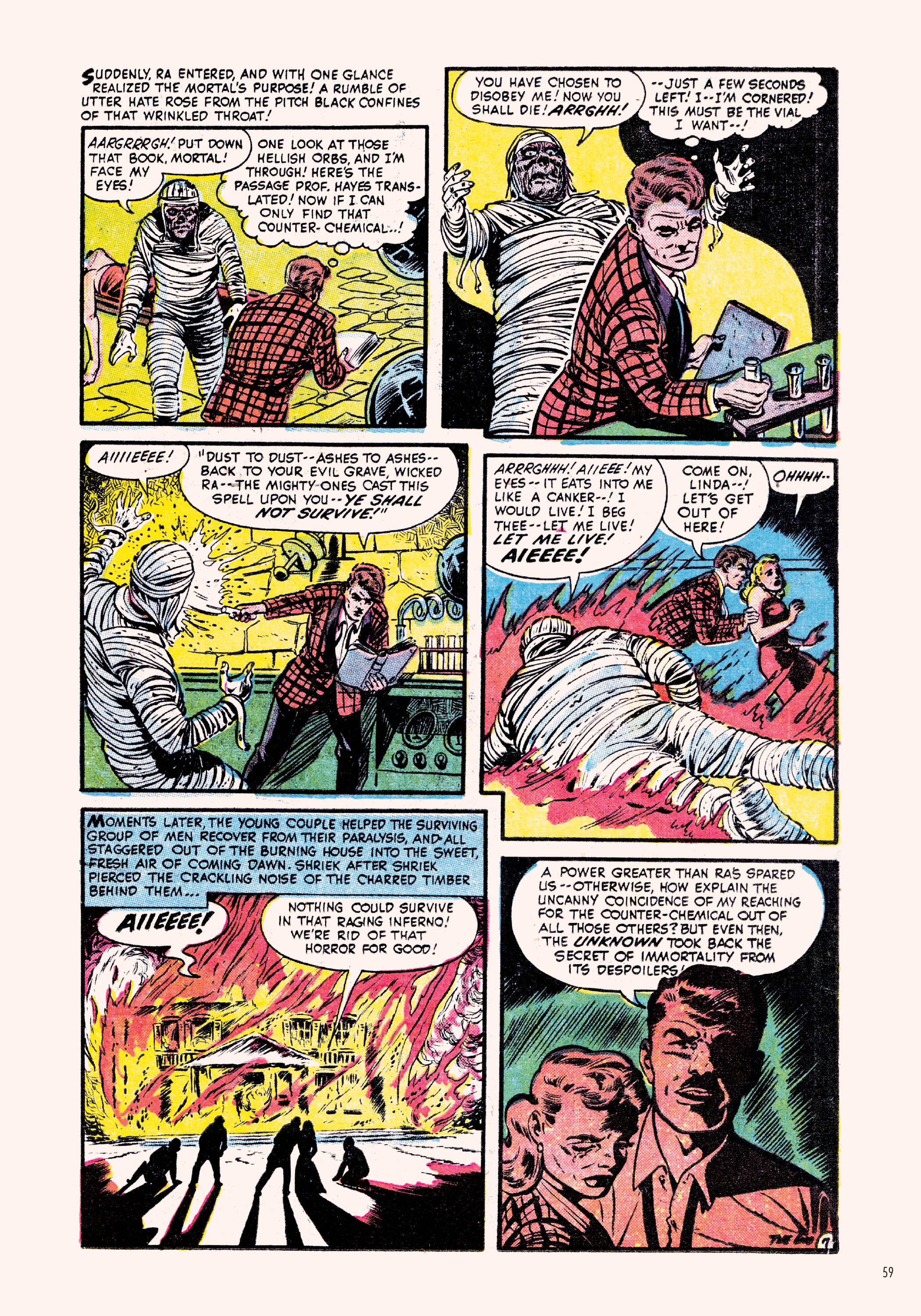 Read online Classic Monsters of Pre-Code Horror Comics: Mummies comic -  Issue # TPB - 59