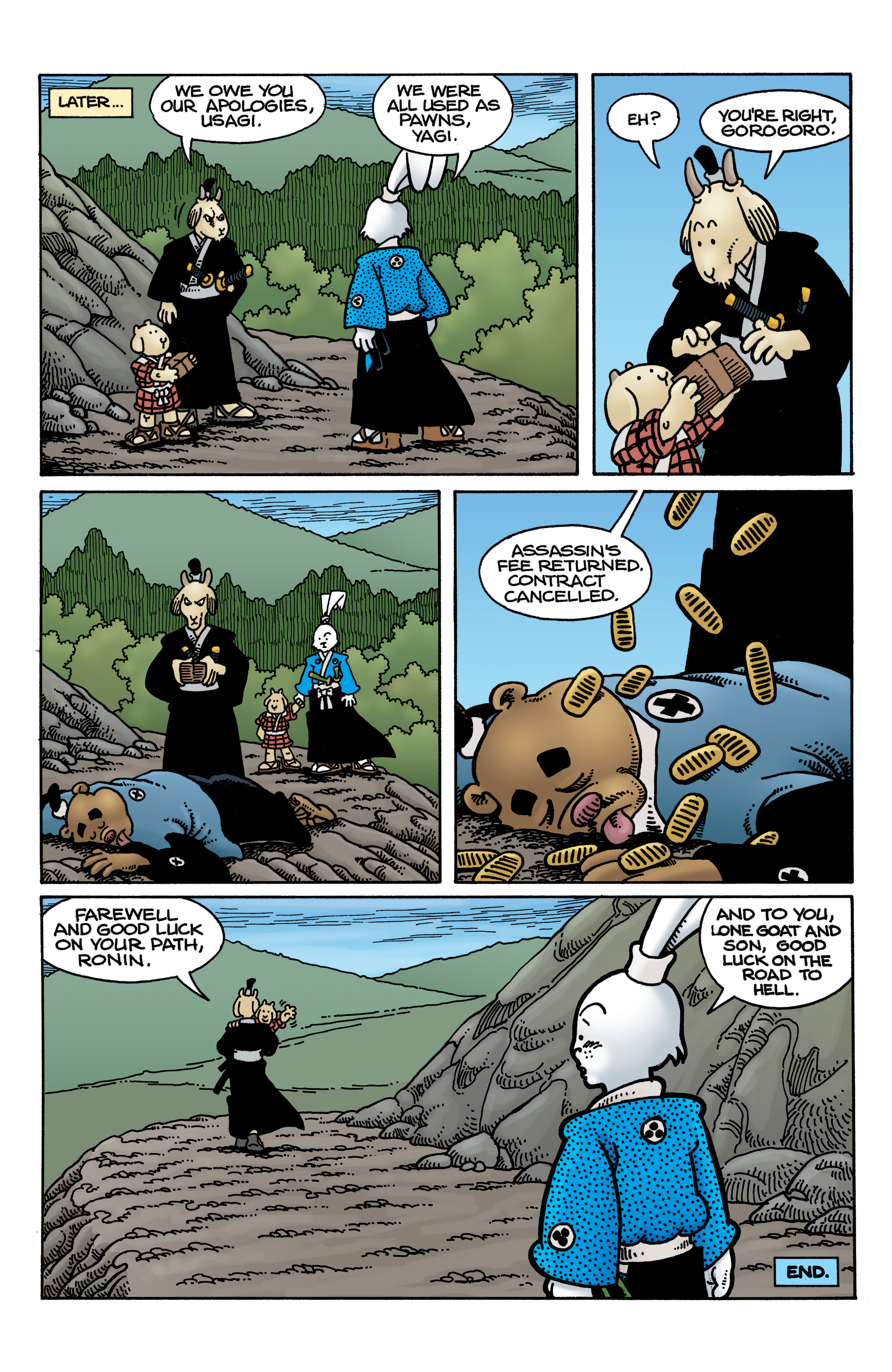 Read online Usagi Yojimbo: Lone Goat and Kid comic -  Issue #6 - 30