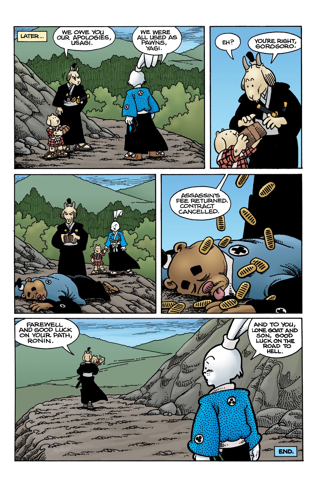 Usagi Yojimbo: Lone Goat and Kid issue 6 - Page 30