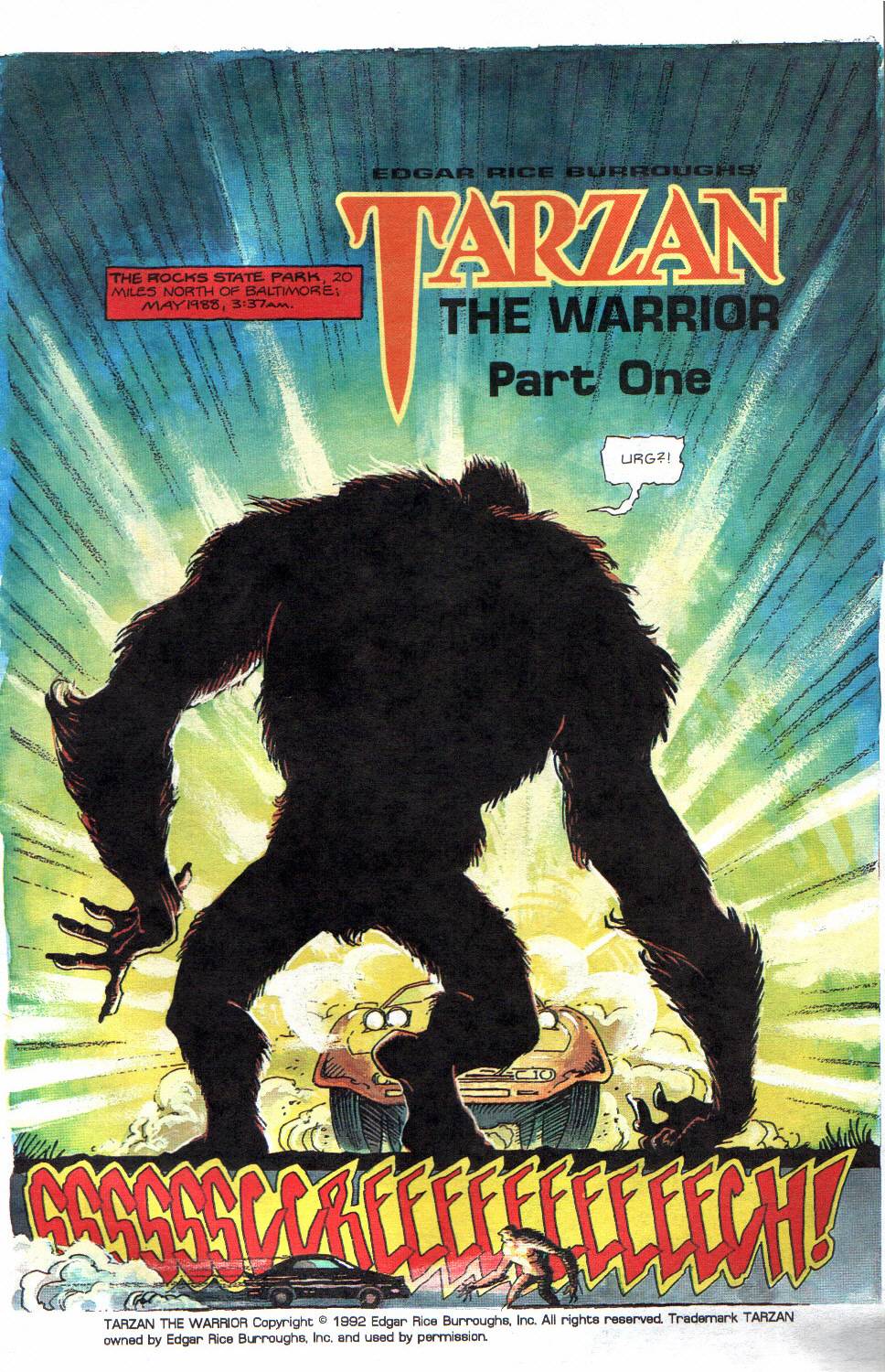 Read online Tarzan the Warrior comic -  Issue #1 - 3