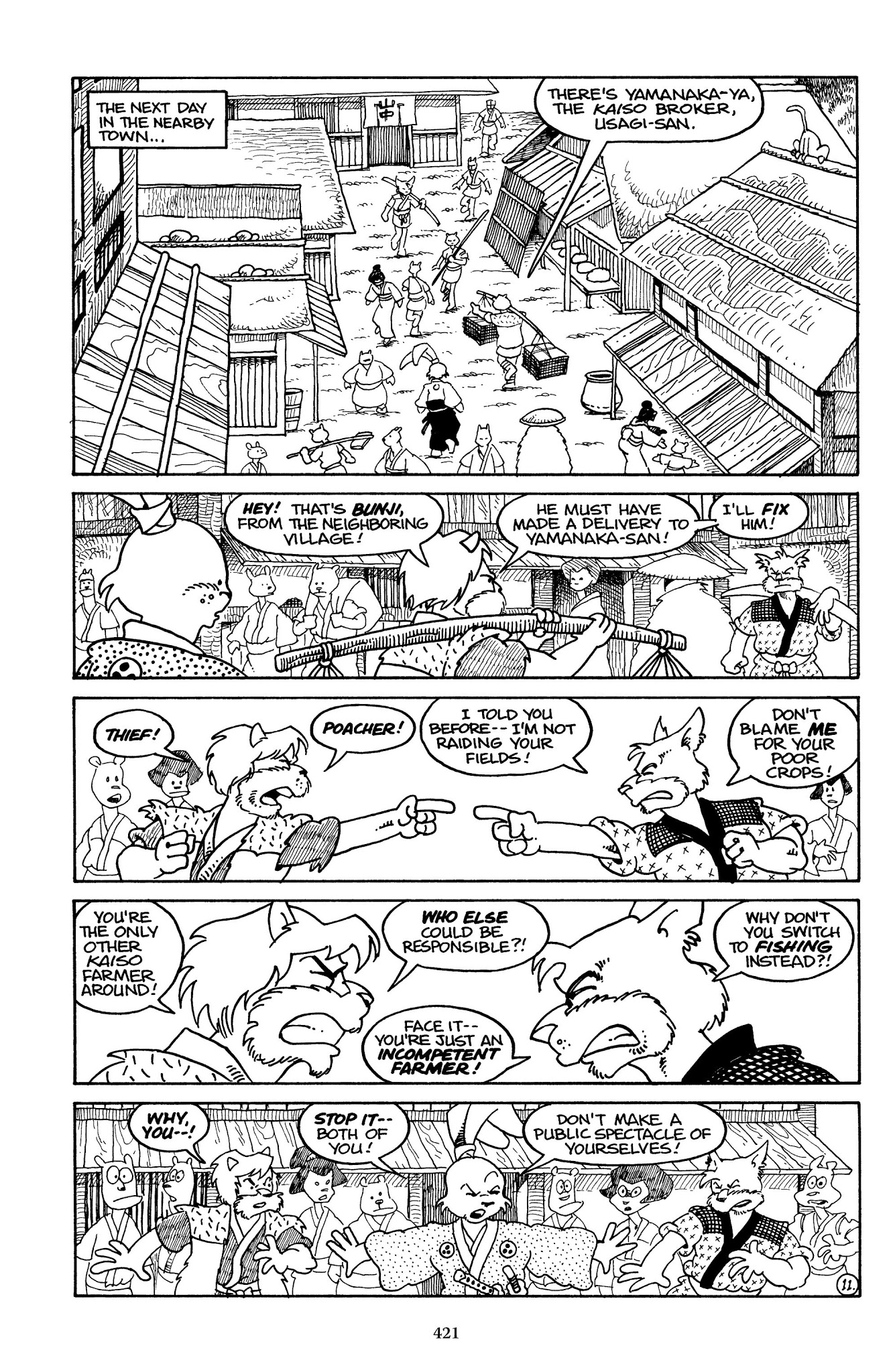 Read online The Usagi Yojimbo Saga comic -  Issue # TPB 1 - 411