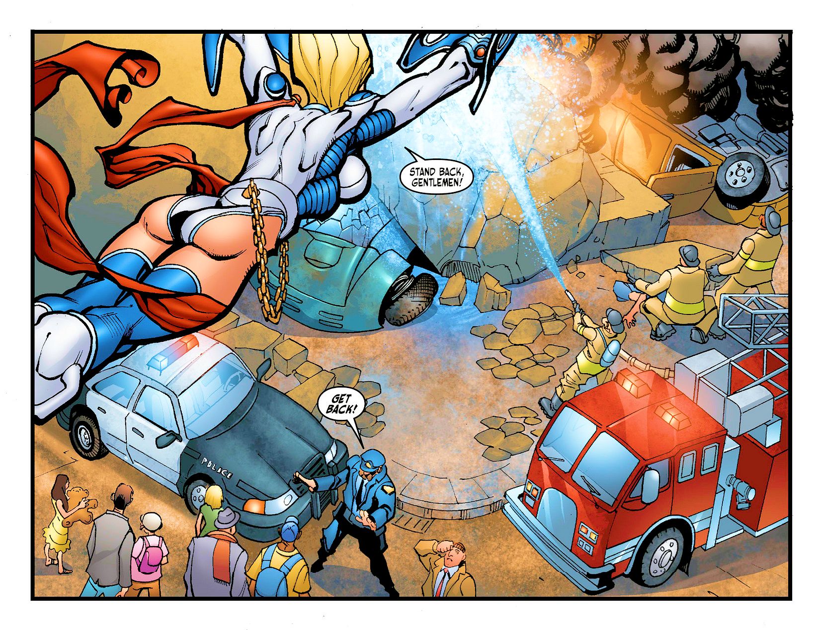 Read online Ame-Comi: Power Girl comic -  Issue #2 - 17