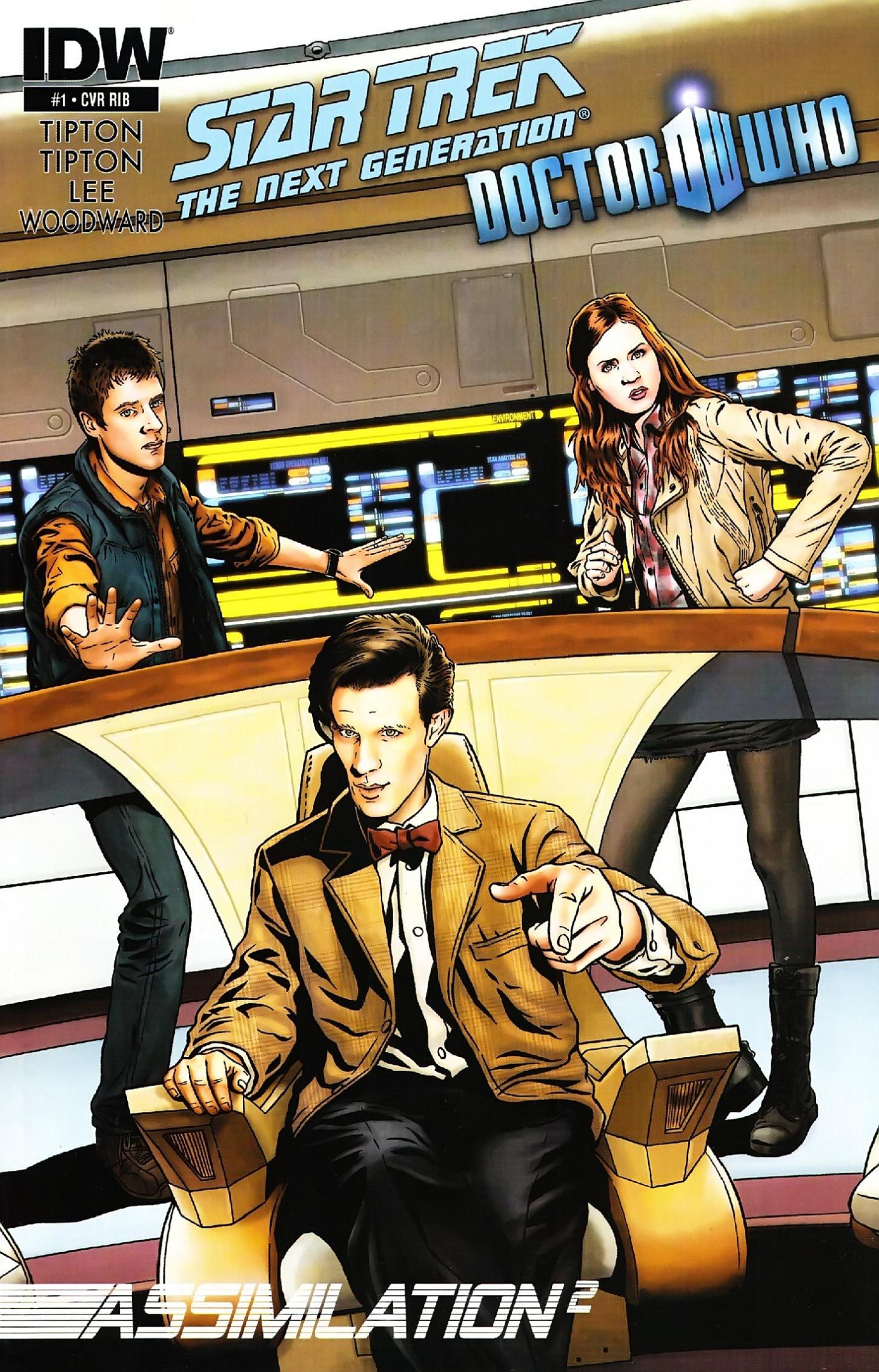 Read online Star Trek: The Next Generation/Doctor Who: Assimilation² comic -  Issue #1 - 1