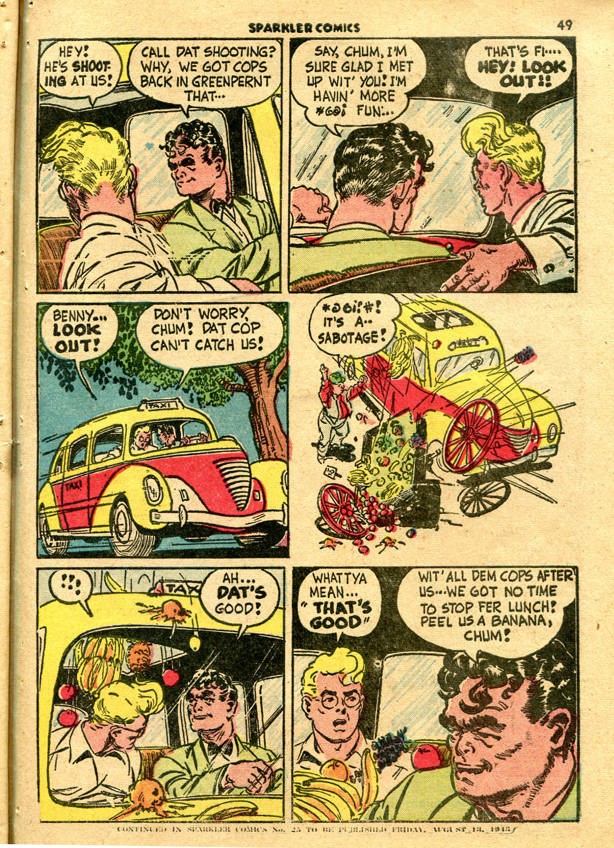 Read online Sparkler Comics comic -  Issue #24 - 51