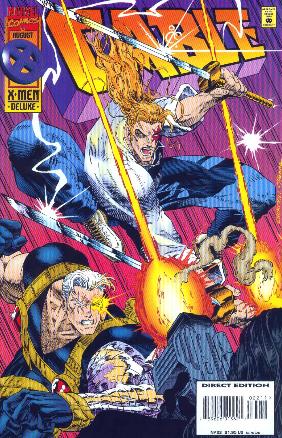 Read online Cable (1993) comic -  Issue #22 - 1