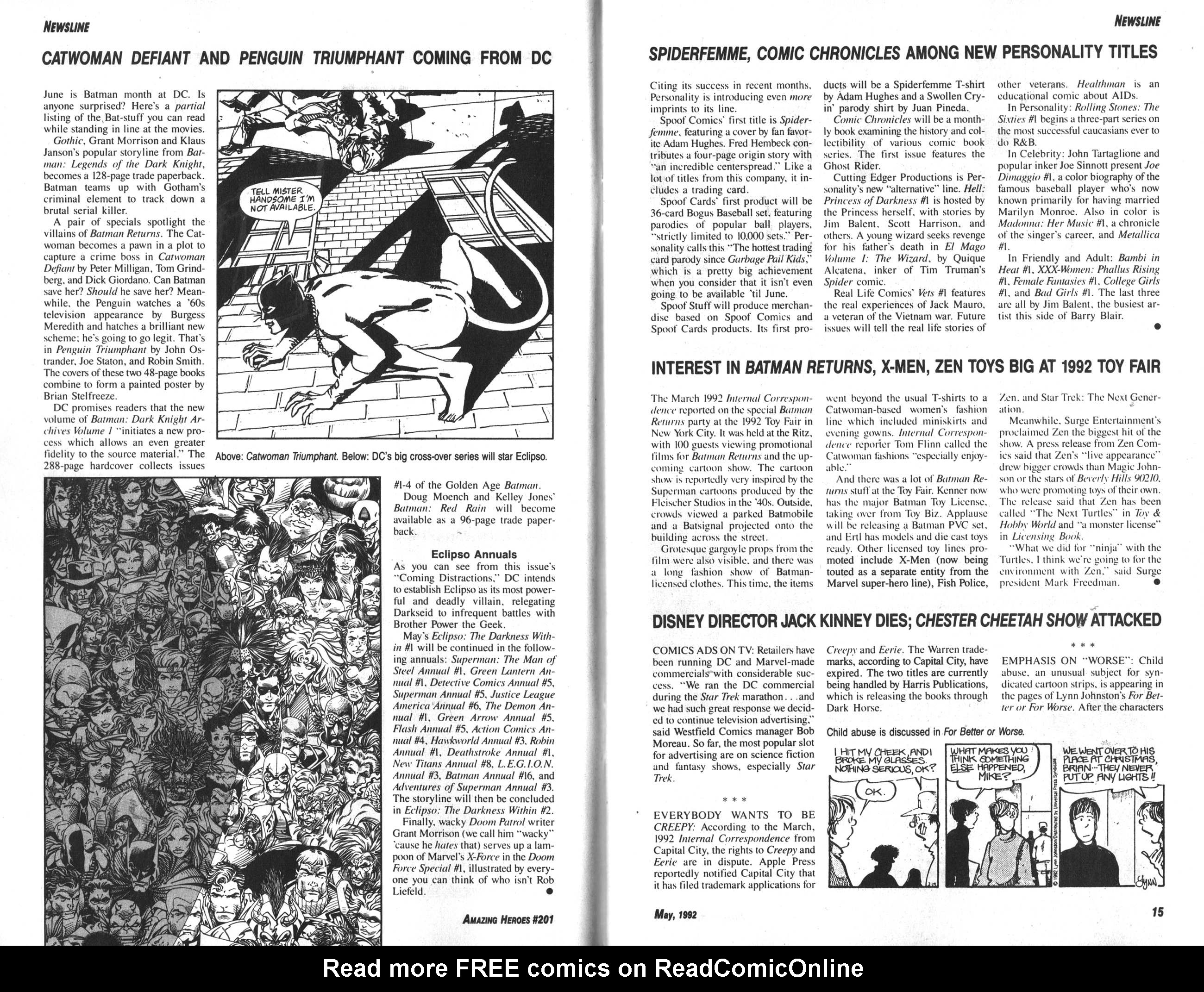 Read online Amazing Heroes comic -  Issue #201 - 8