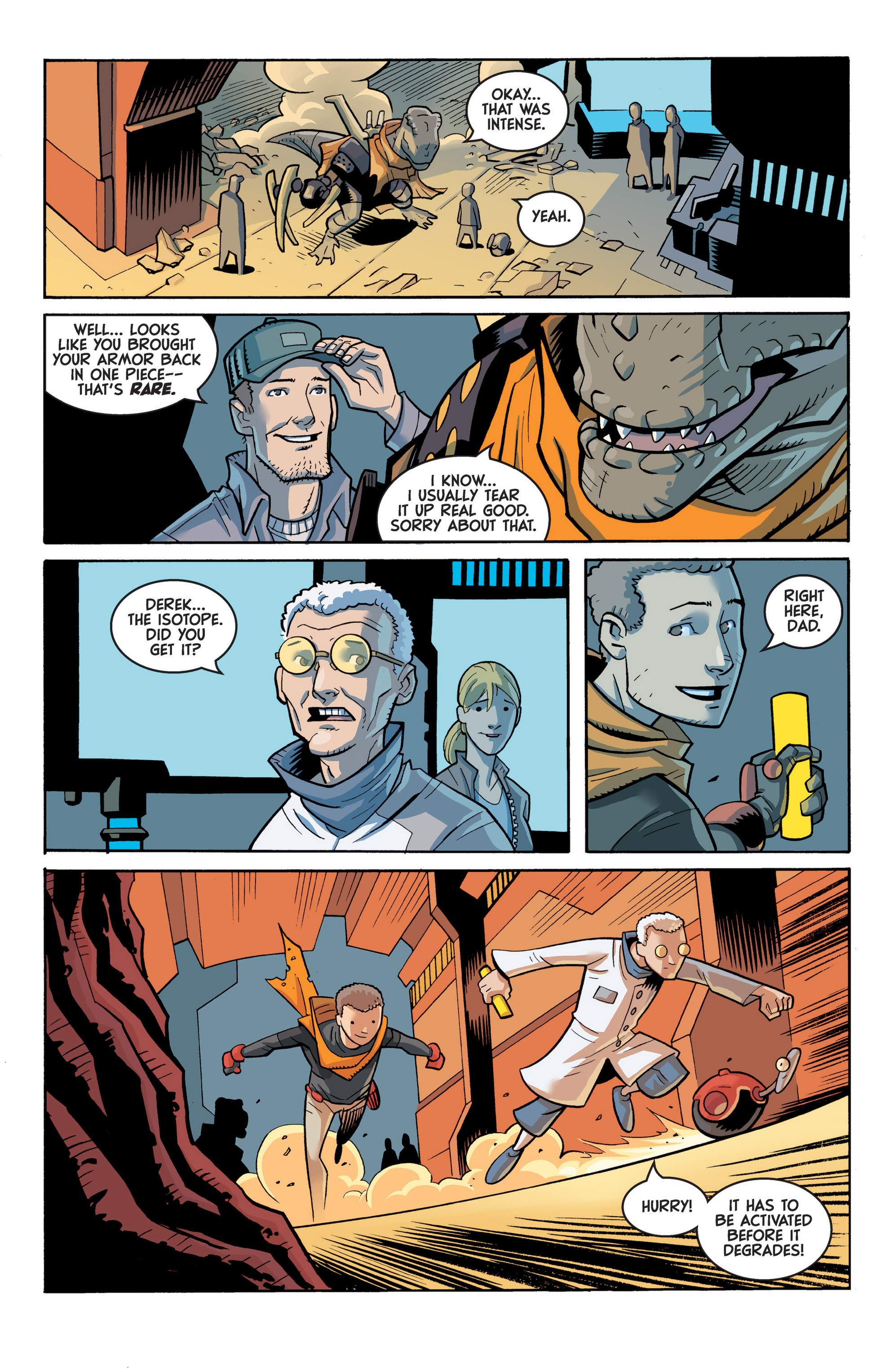 Read online Super Dinosaur (2011) comic -  Issue #22 - 5