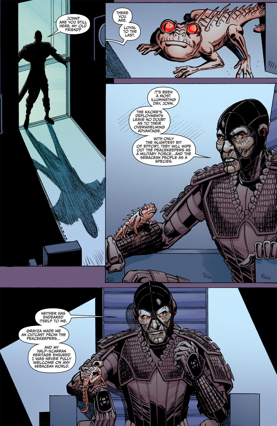 Read online Farscape: Scorpius comic -  Issue #6 - 16