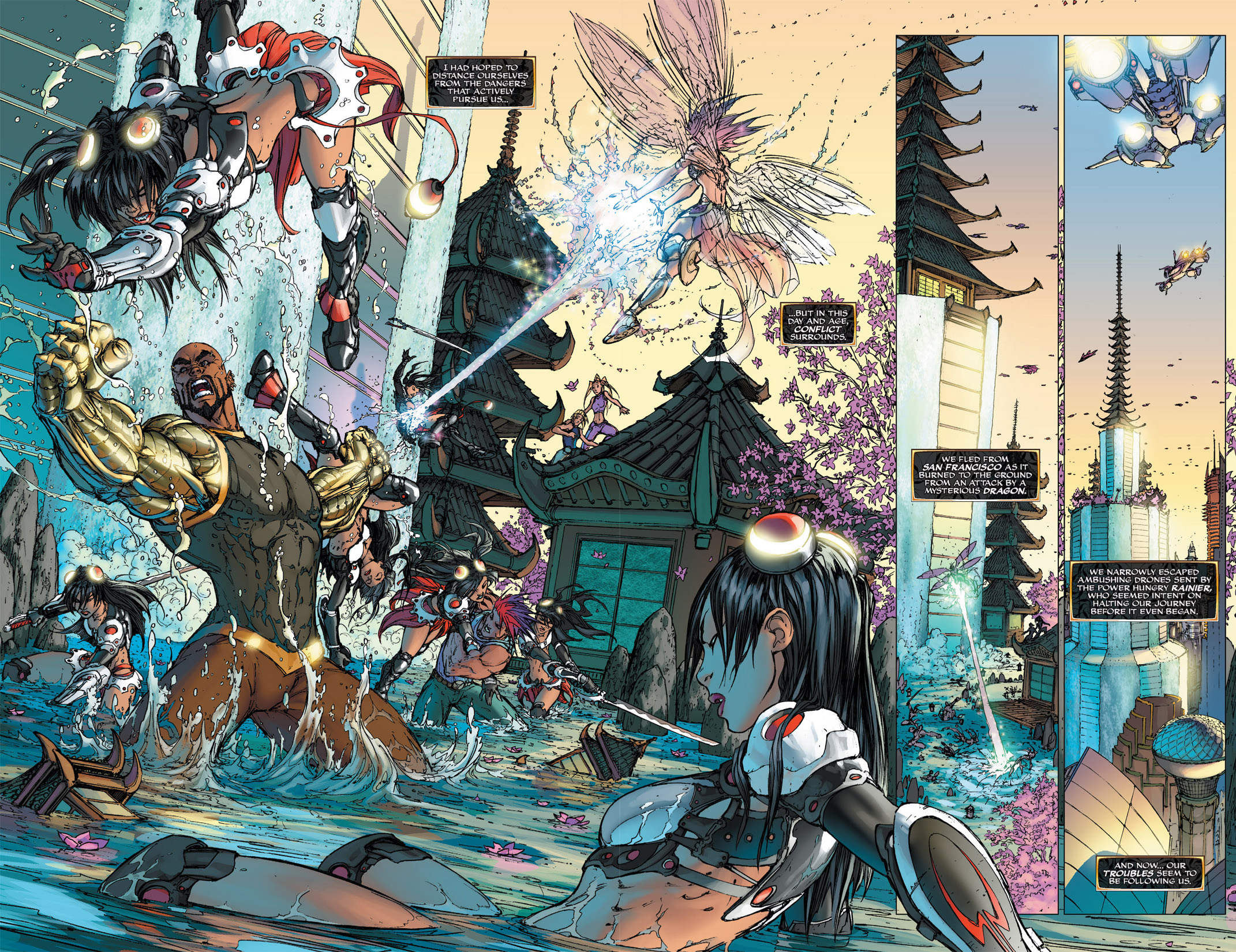 Read online Michael Turner's Soulfire (2003) comic -  Issue #6 - 4