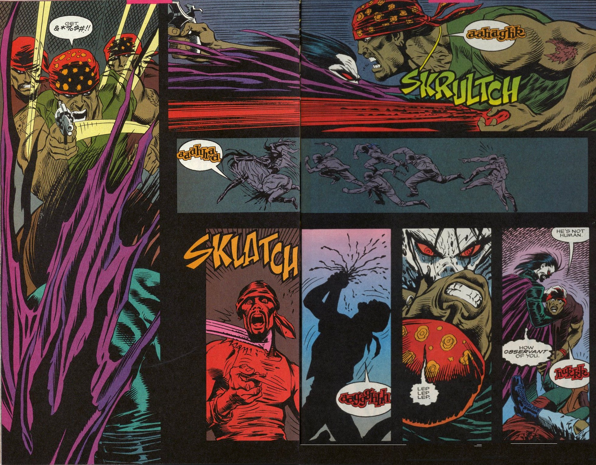 Read online Morbius: The Living Vampire (1992) comic -  Issue #5 - 18