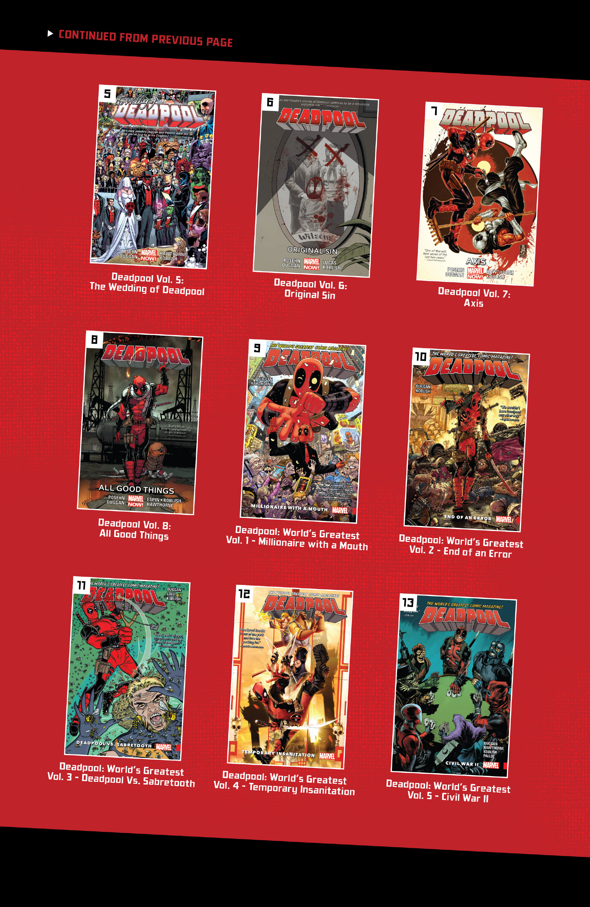 Read online Deadpool: Bad Blood comic -  Issue # Full - 105