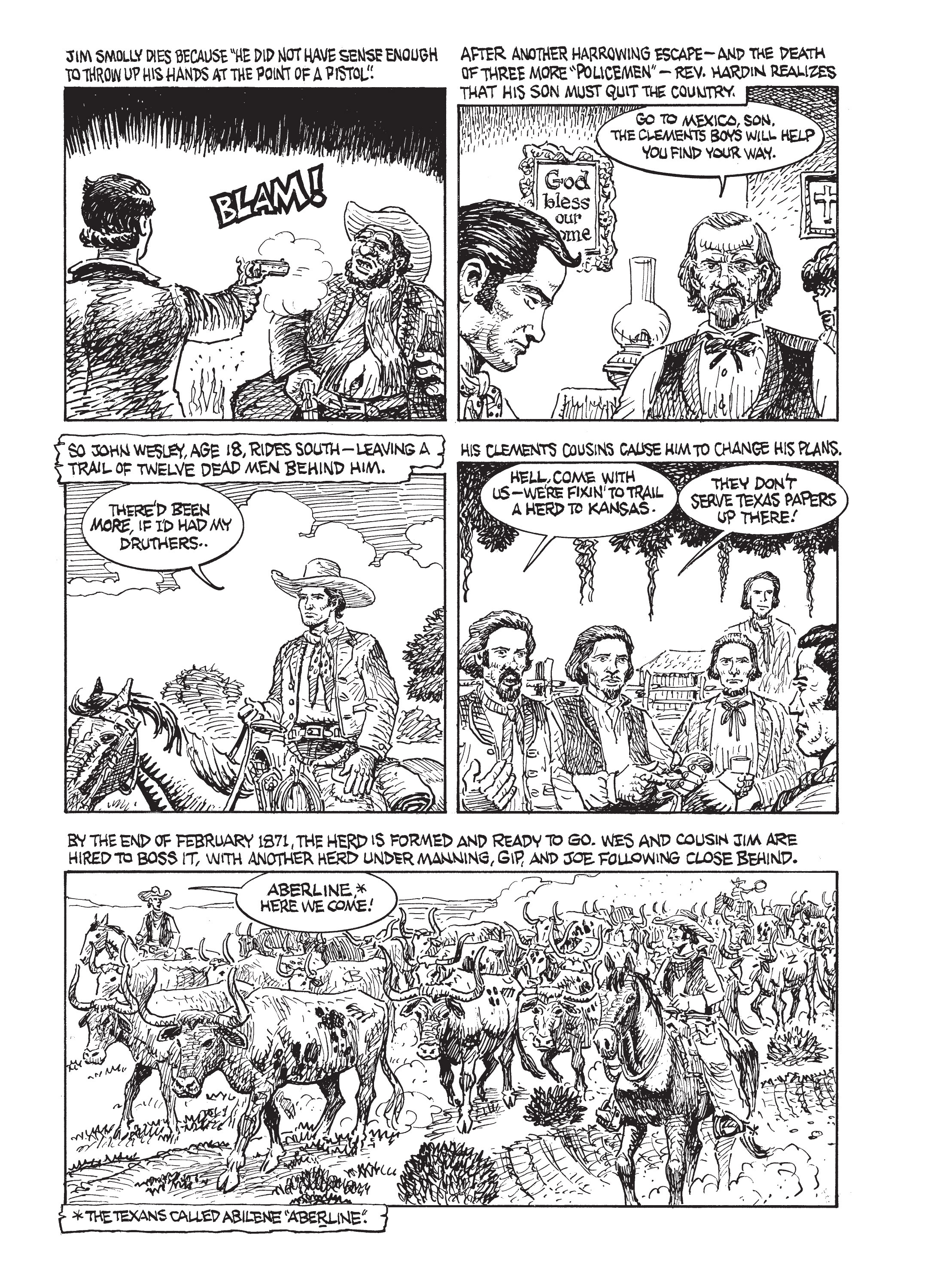Read online Jack Jackson's American History: Los Tejanos and Lost Cause comic -  Issue # TPB (Part 3) - 40
