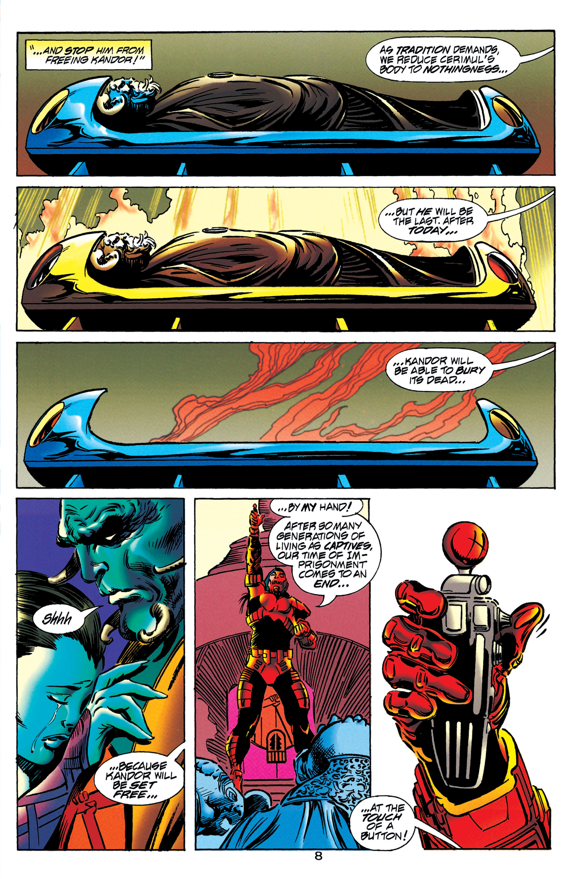 Read online Adventures of Superman (1987) comic -  Issue #563 - 9