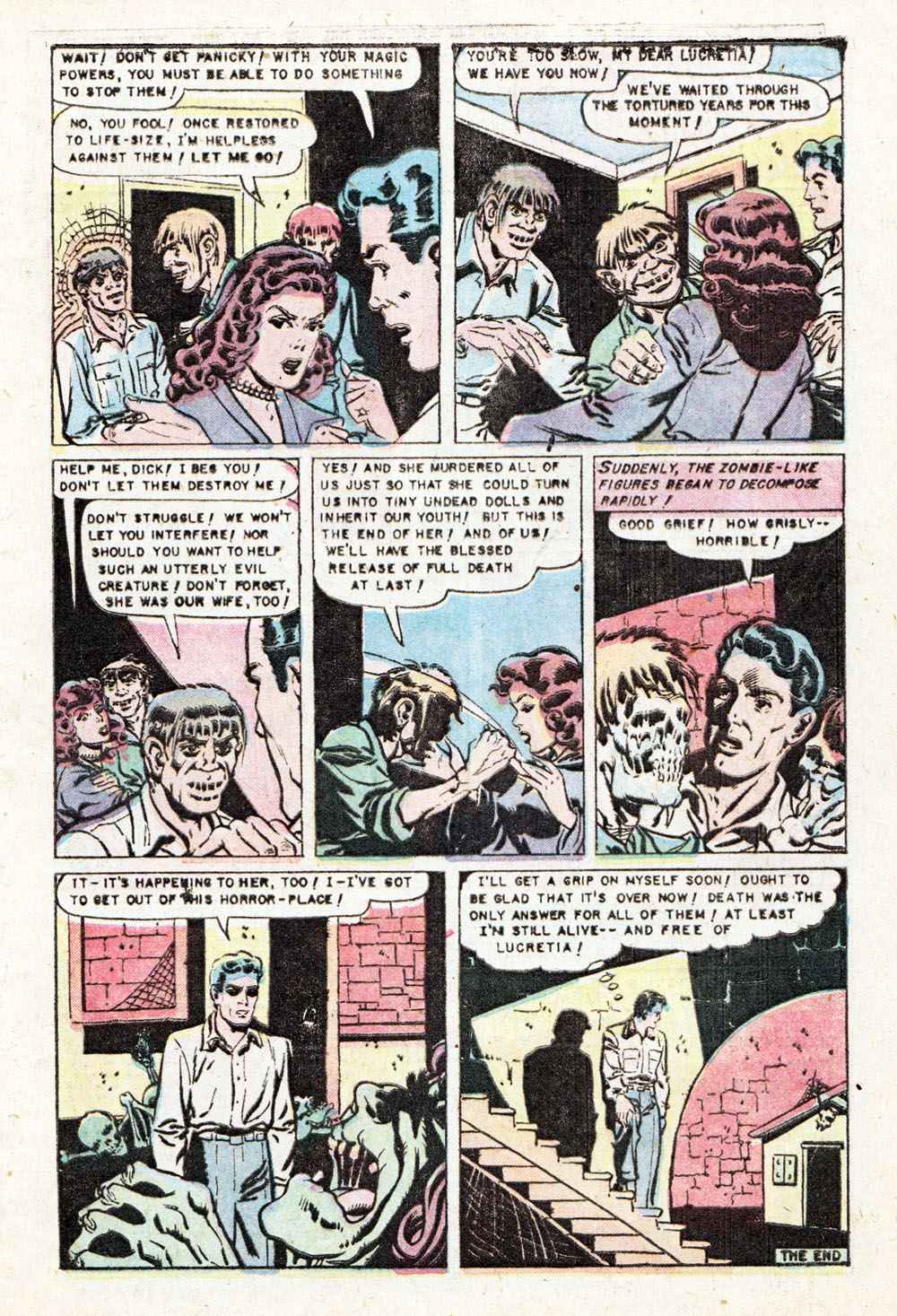 Read online Baffling Mysteries comic -  Issue #8 - 9