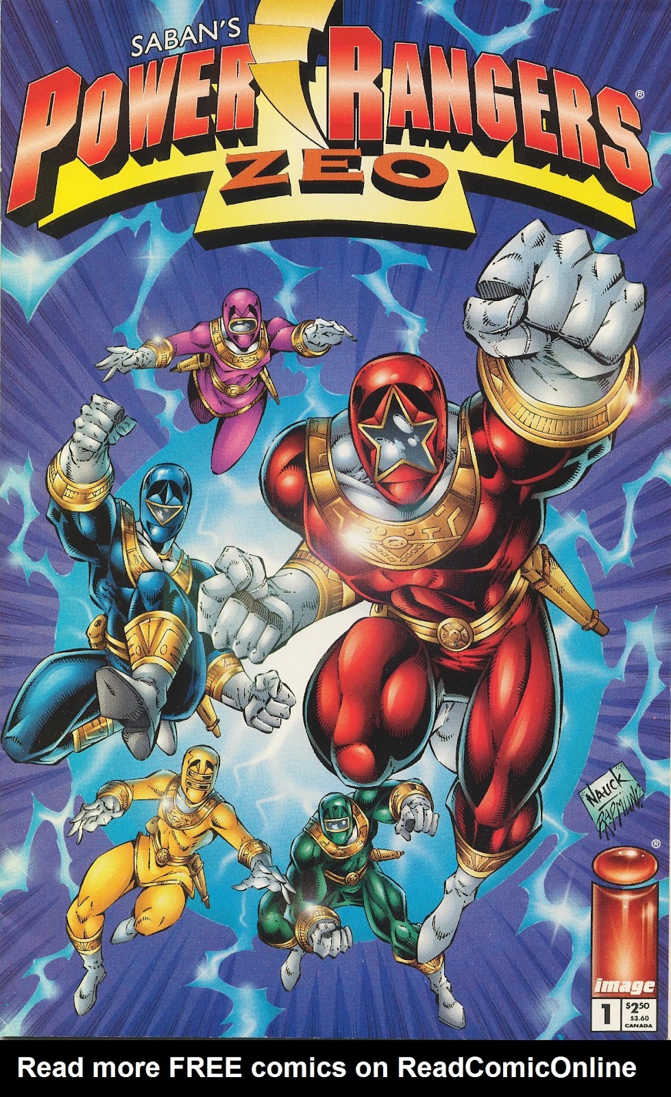Power Rangers Zeo issue Full - Page 1