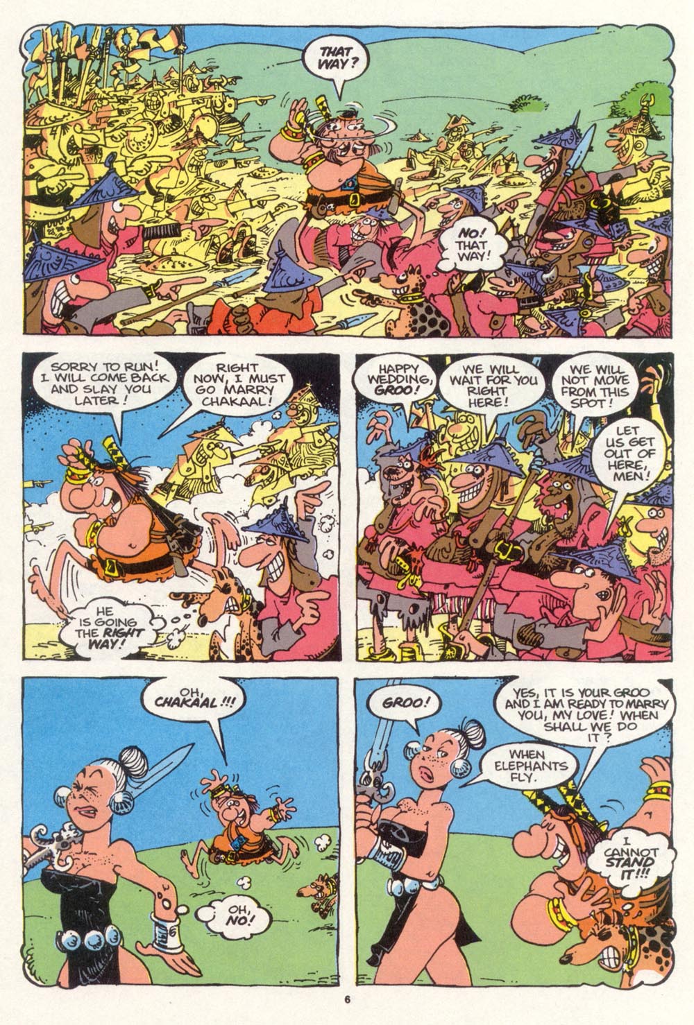 Read online Sergio Aragonés Groo the Wanderer comic -  Issue #98 - 7