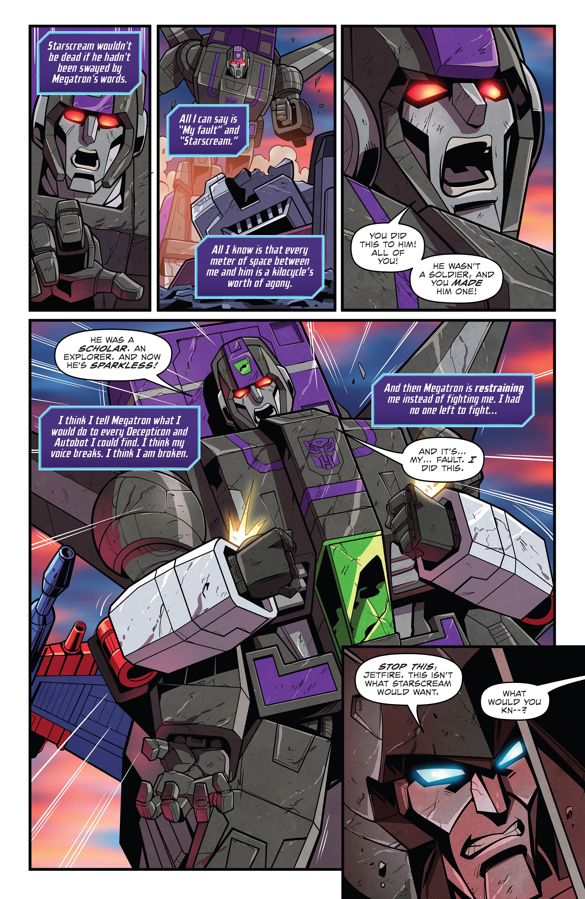 Read online Transformers: Shattered Glass comic -  Issue #5 - 19