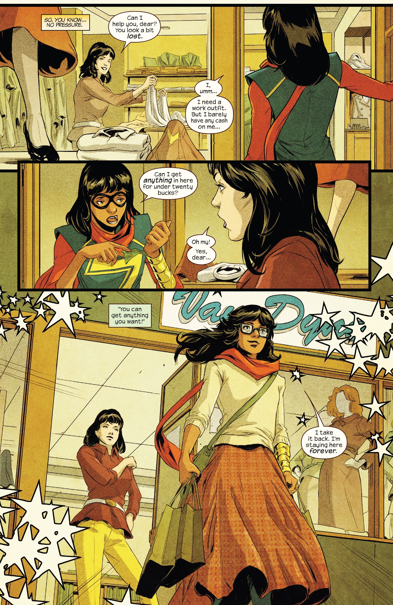 Read online Generations: Ms. Marvel & Ms. Marvel comic -  Issue # Full - 8