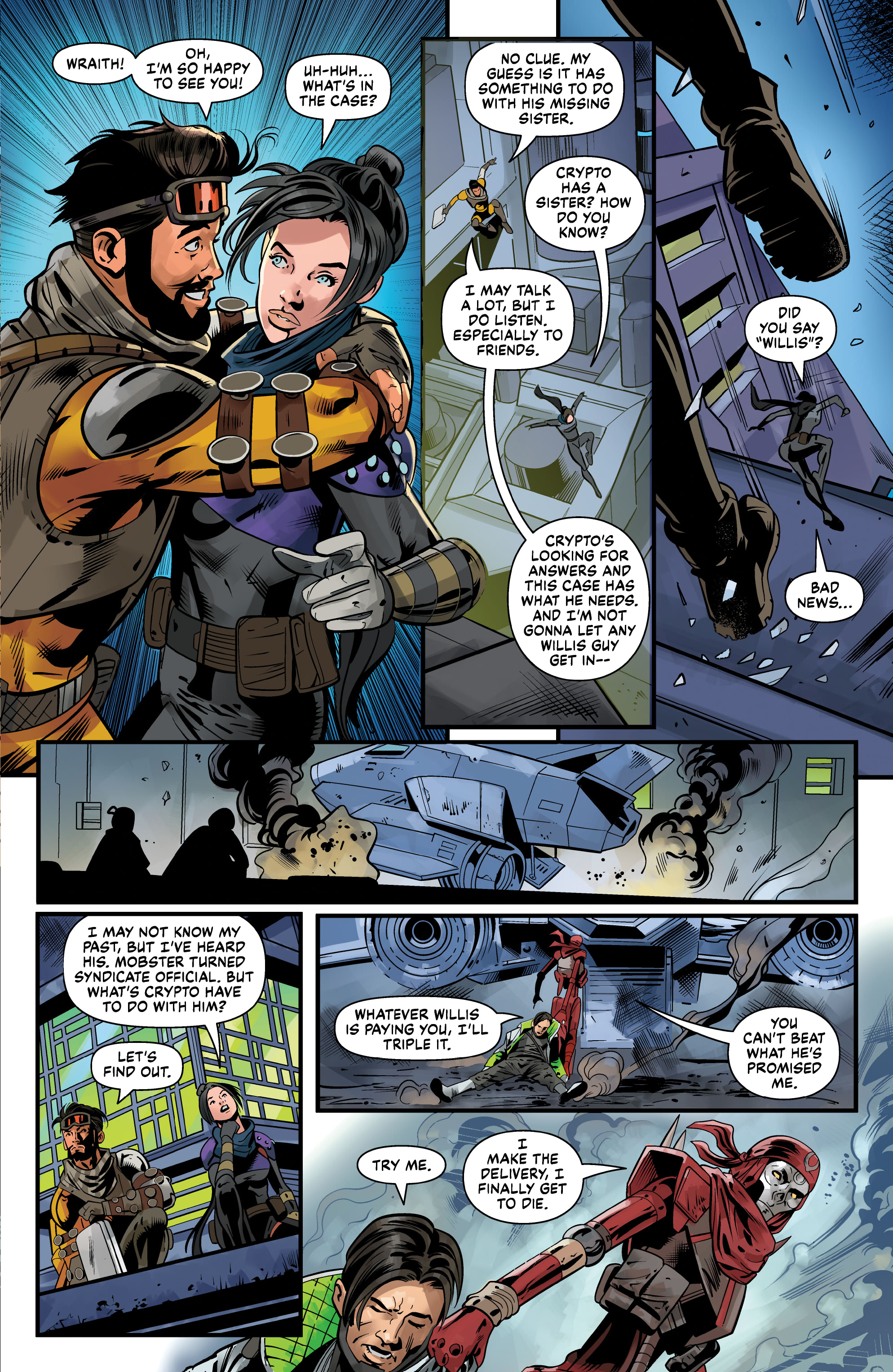 Read online Apex Legends: Overtime comic -  Issue #4 - 7