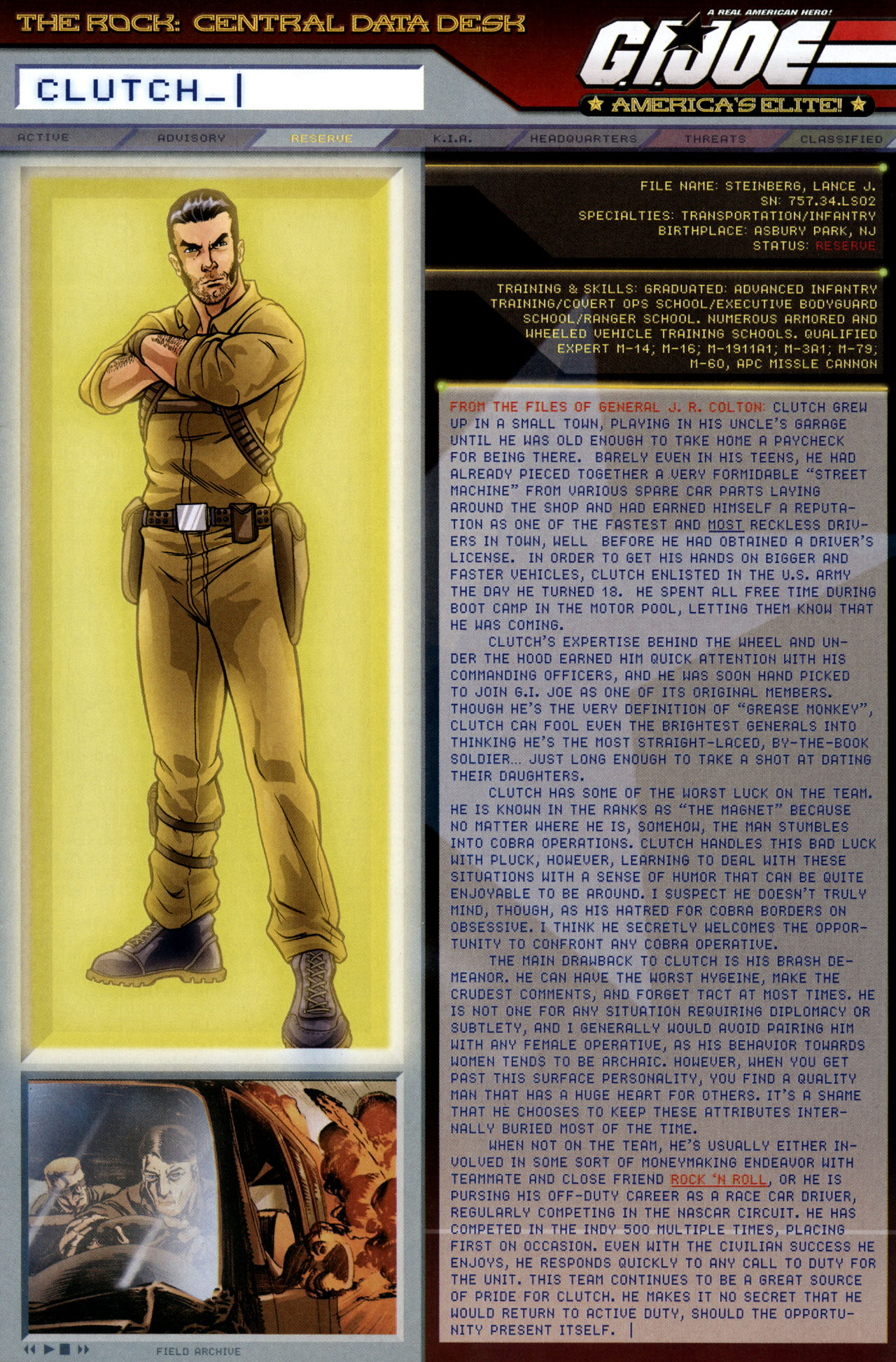Read online G.I. Joe: Data Desk Handbook comic -  Issue #2 - 11