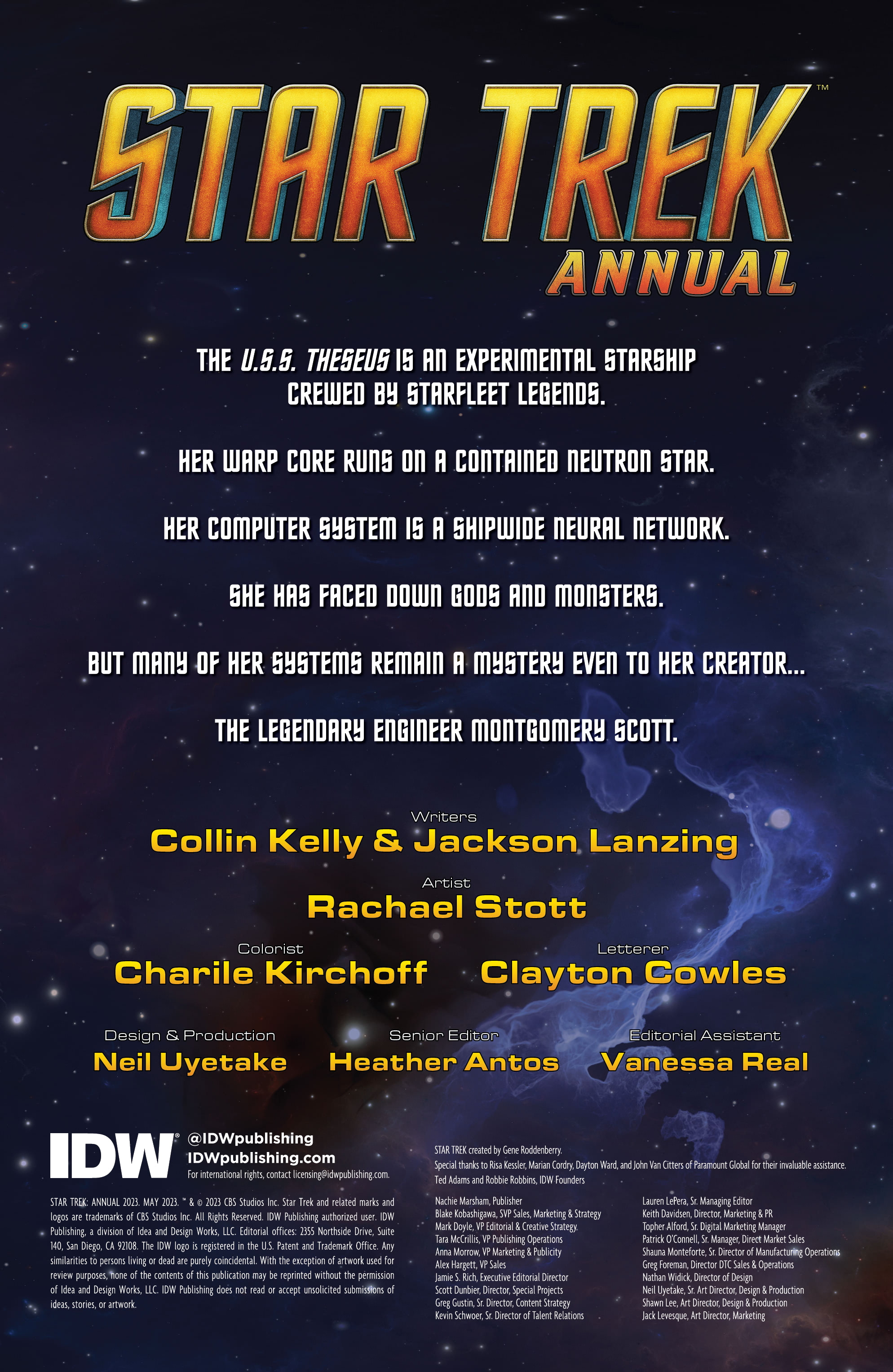 Read online Star Trek (2022) comic -  Issue # Annual 2023 - 2