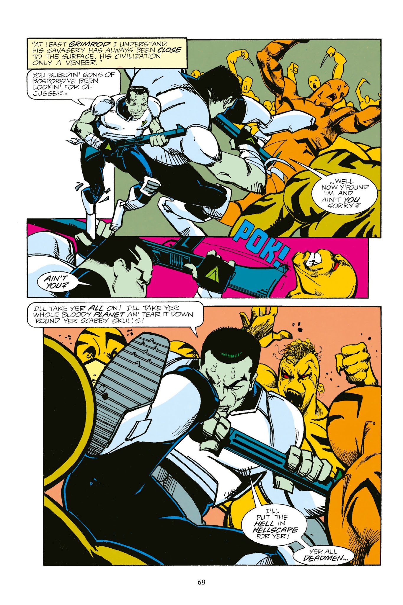 Read online Alien Legion: Dead and Buried comic -  Issue # TPB - 68