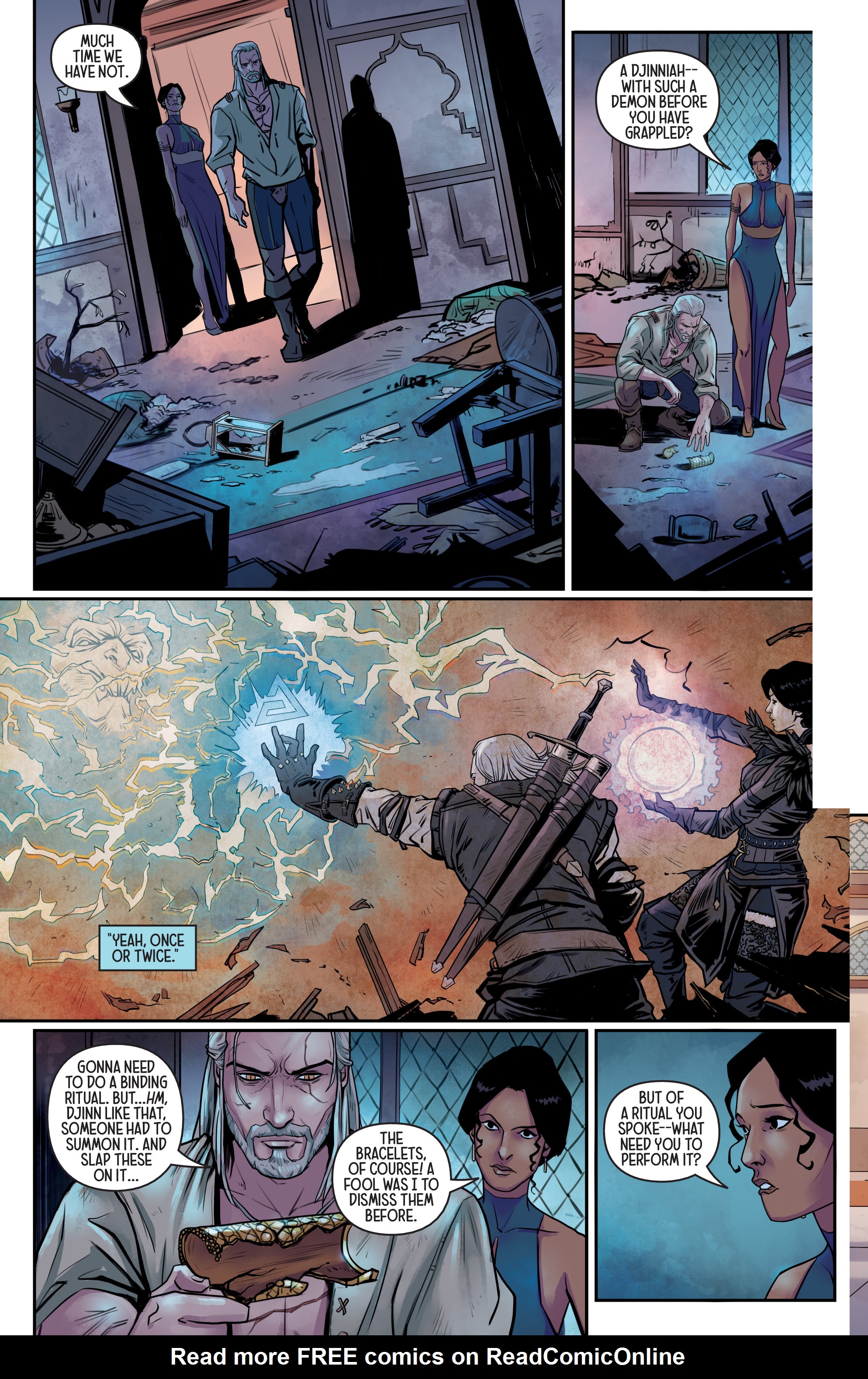 Read online The Witcher: Of Flesh and Flame comic -  Issue # _TPB - 60