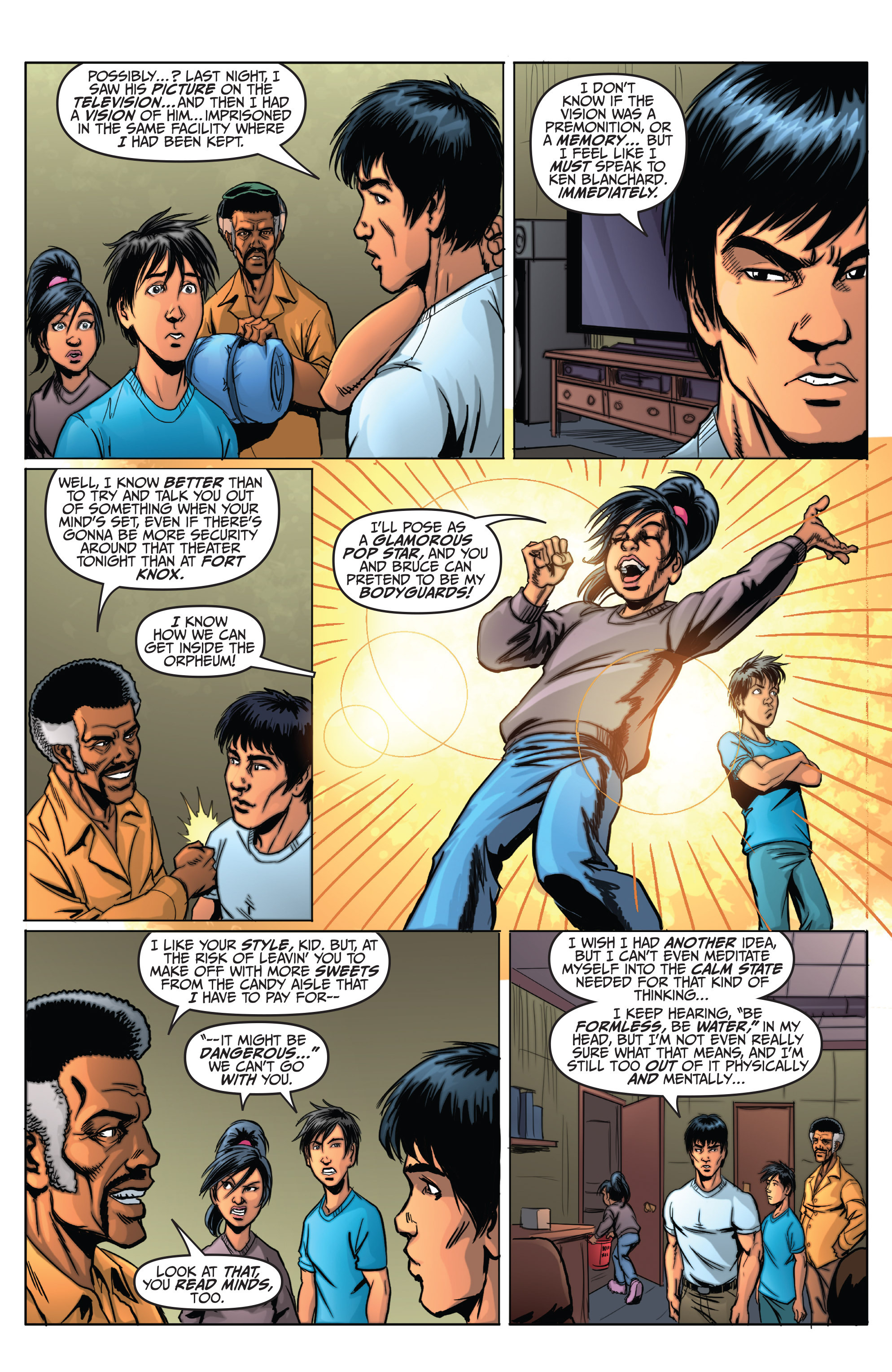 Read online Bruce Lee: The Dragon Rises comic -  Issue #3 - 7