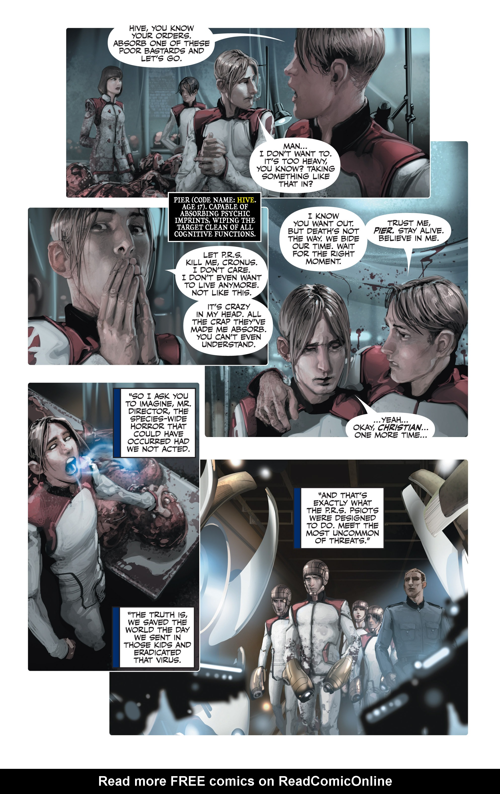 Read online Armor Hunters: Harbinger comic -  Issue # TPB - 86