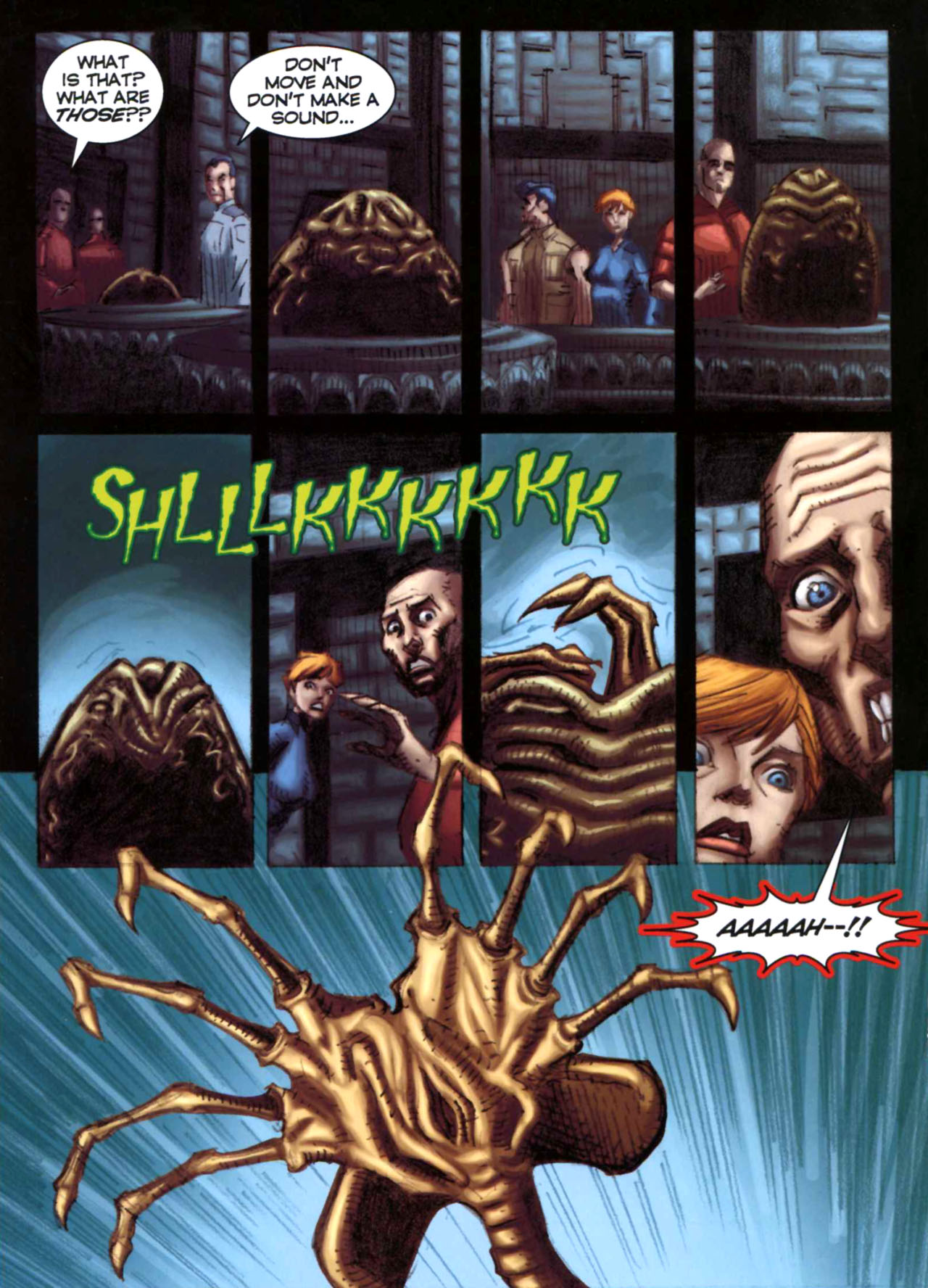 Read online Alien Vs. Predator: Civilized Beasts comic -  Issue # TPB - 64