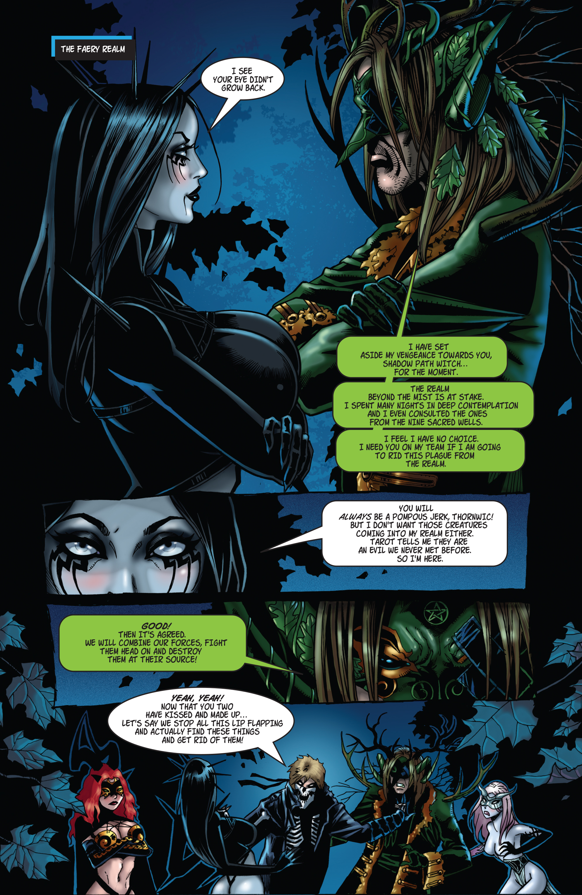 Read online Tarot: Witch of the Black Rose comic -  Issue #115 - 7