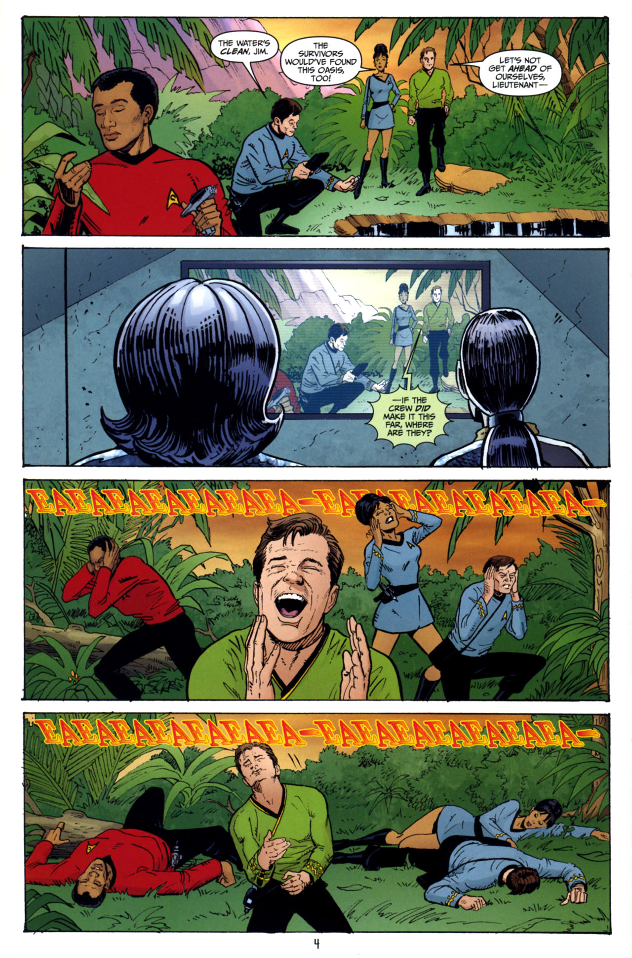 Read online Star Trek: Year Four comic -  Issue #6 - 6