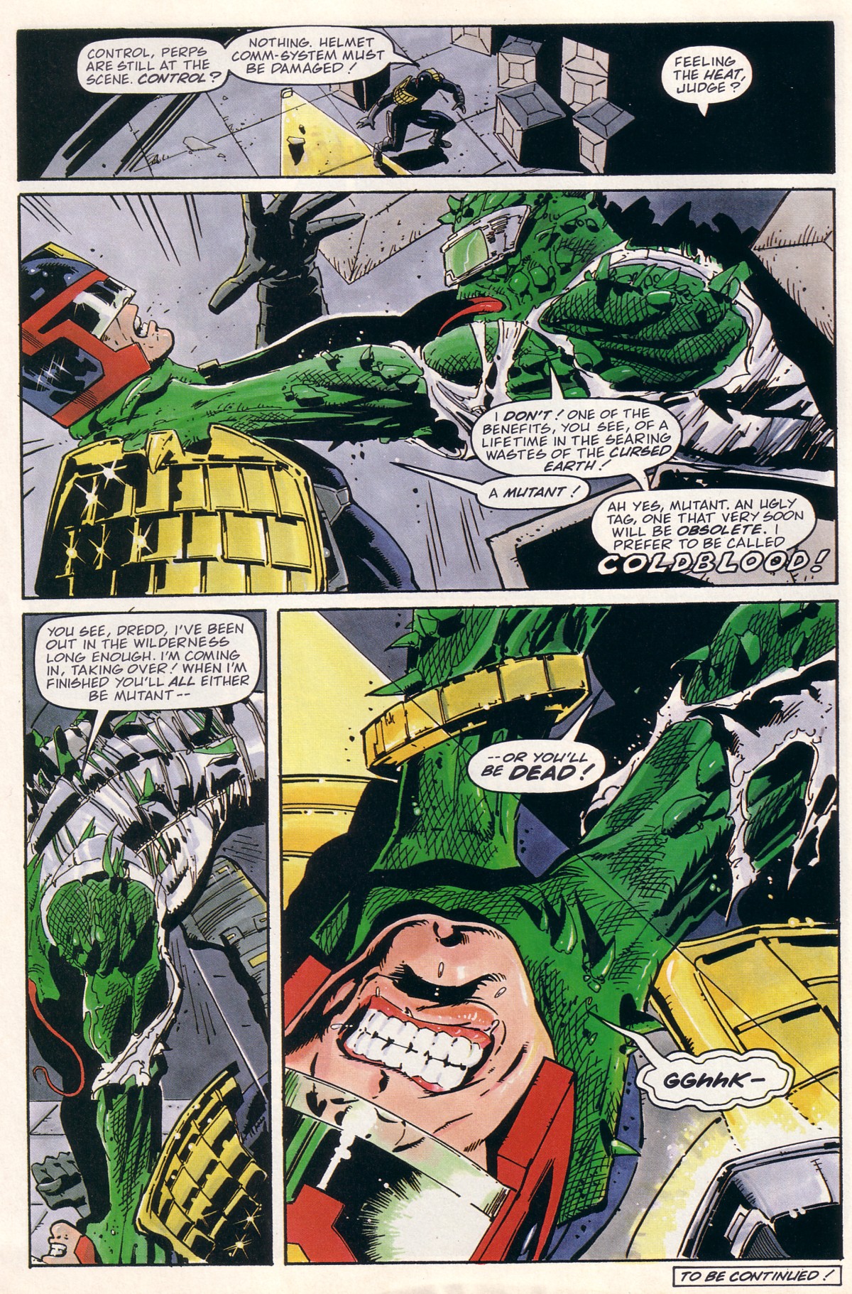 Read online Judge Dredd Lawman of the Future comic -  Issue #1 - 35