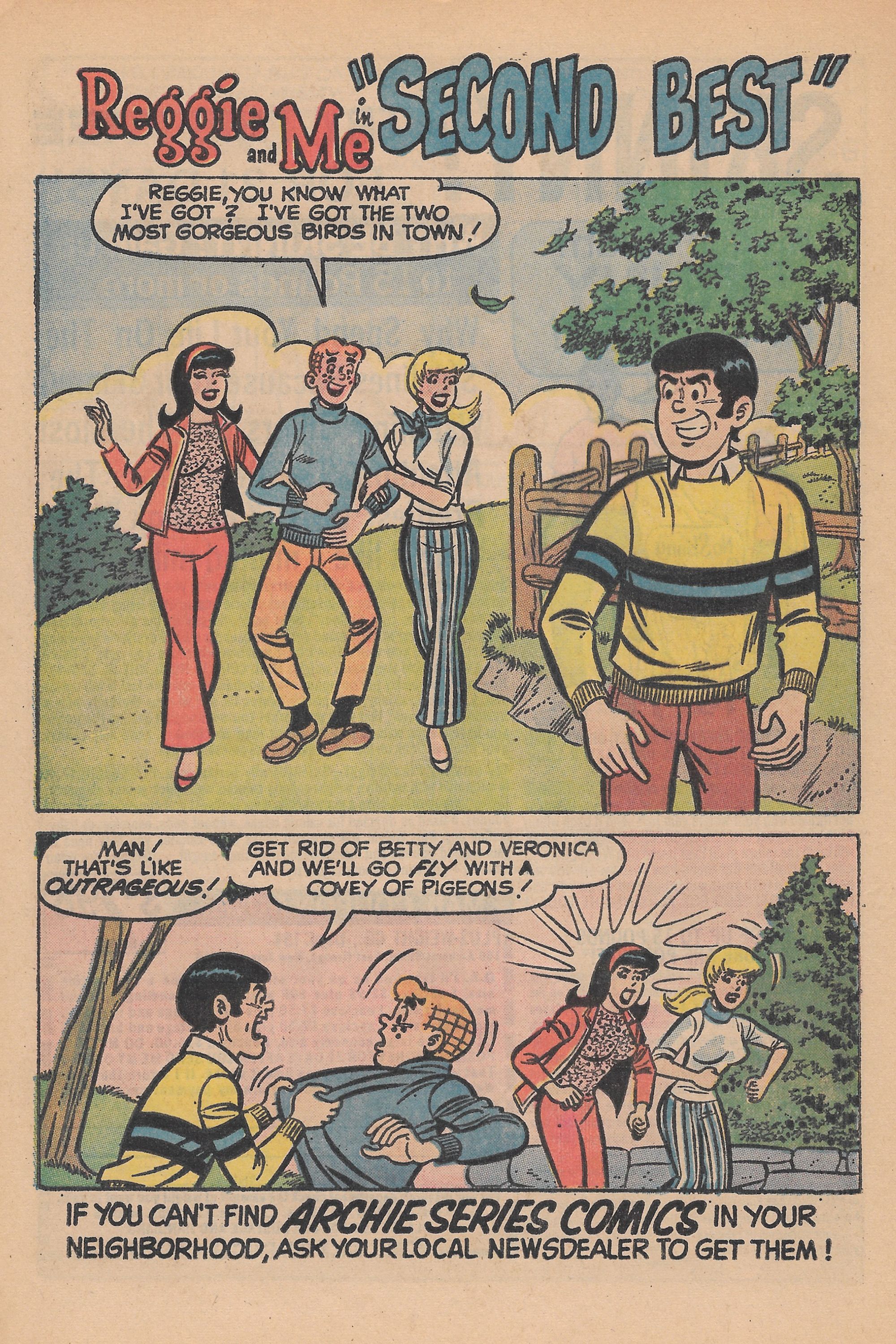 Read online Reggie and Me (1966) comic -  Issue #65 - 20