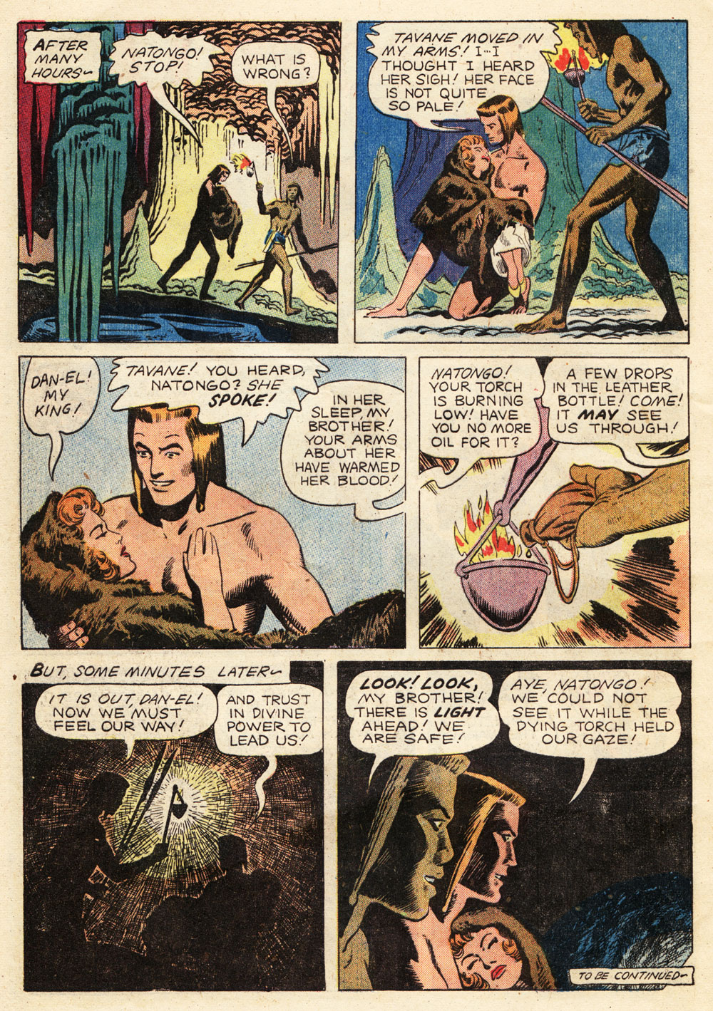 Read online Tarzan (1948) comic -  Issue #71 - 32