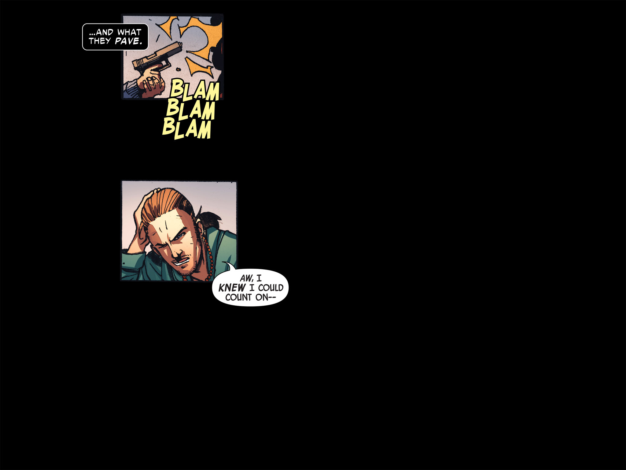 Read online Doctor Strange/Punisher: Magic Bullets Infinite Comic comic -  Issue #7 - 7